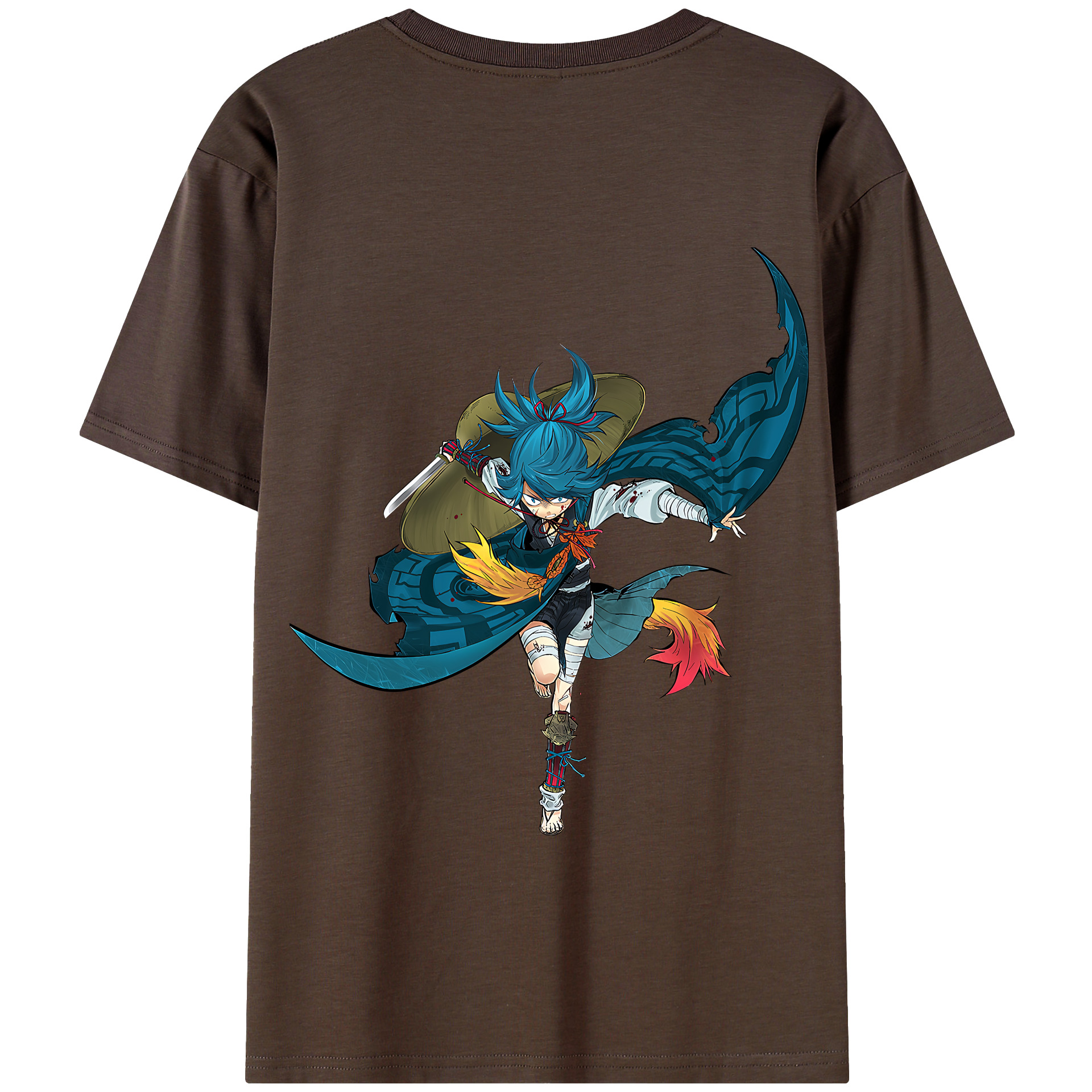（画像用） 刀剣乱舞 Touken Ranbu 綿100％半袖Tシャツ（背面プリント）