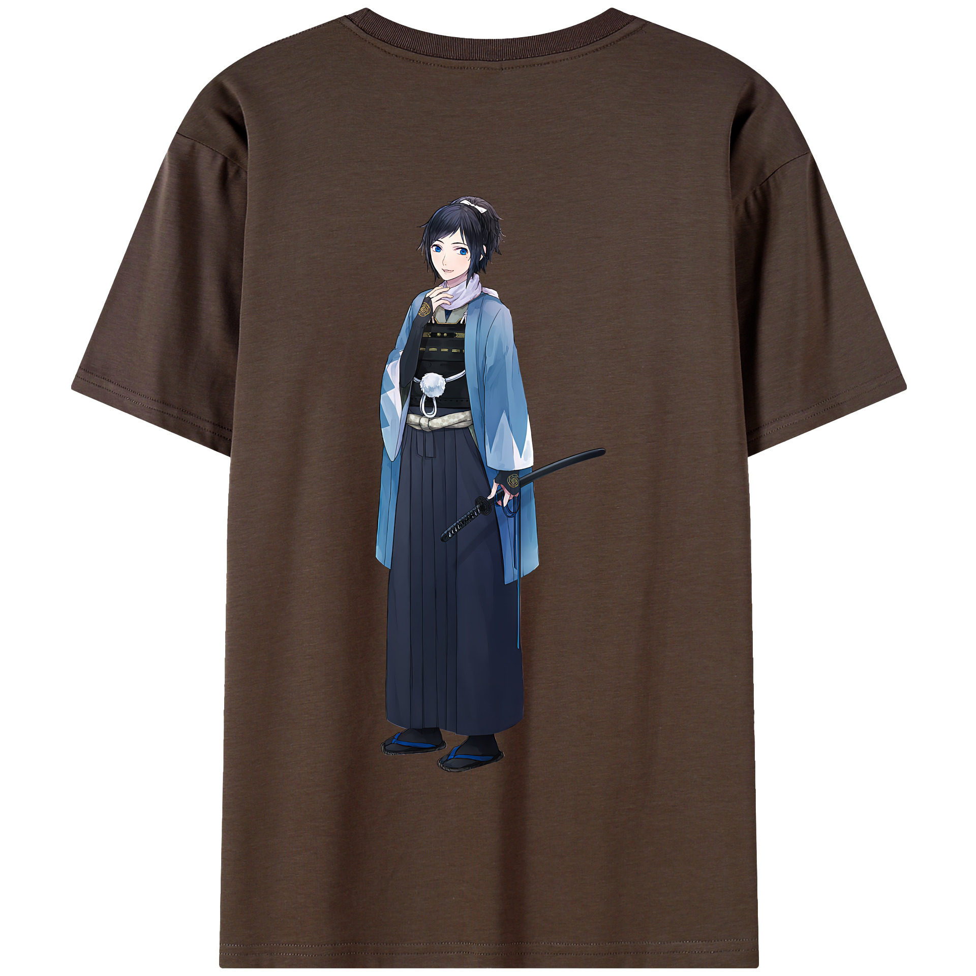（画像用） 刀剣乱舞 Touken Ranbu 綿100％半袖Tシャツ（背面プリント）