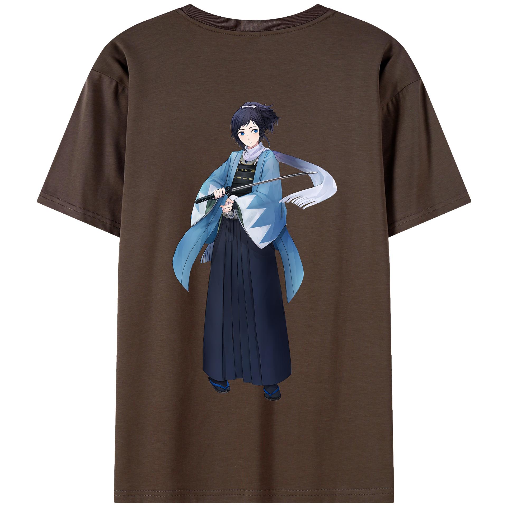 （画像用） 刀剣乱舞 Touken Ranbu 綿100％半袖Tシャツ（背面プリント）