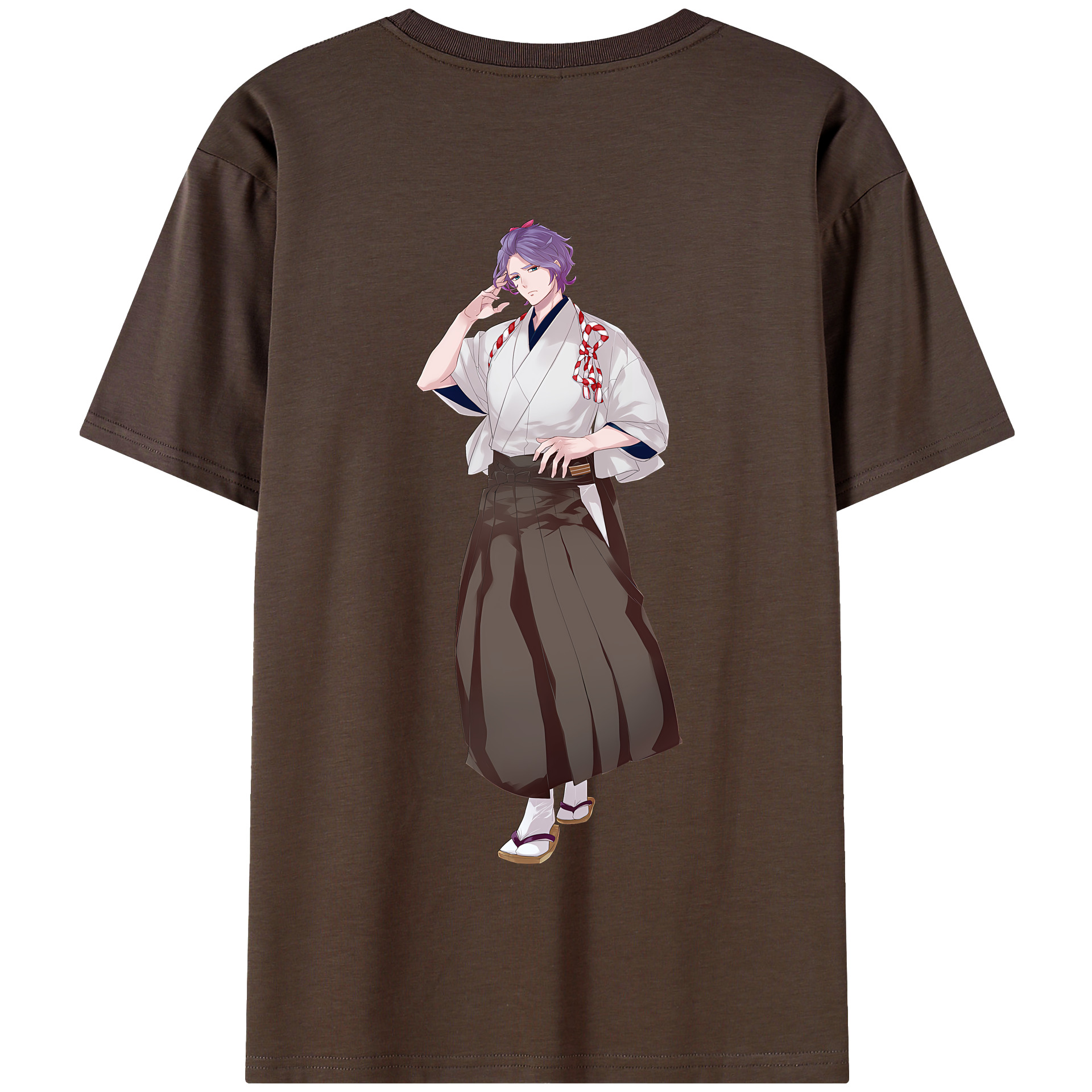 （画像用） 刀剣乱舞 Touken Ranbu 綿100％半袖Tシャツ（背面プリント）
