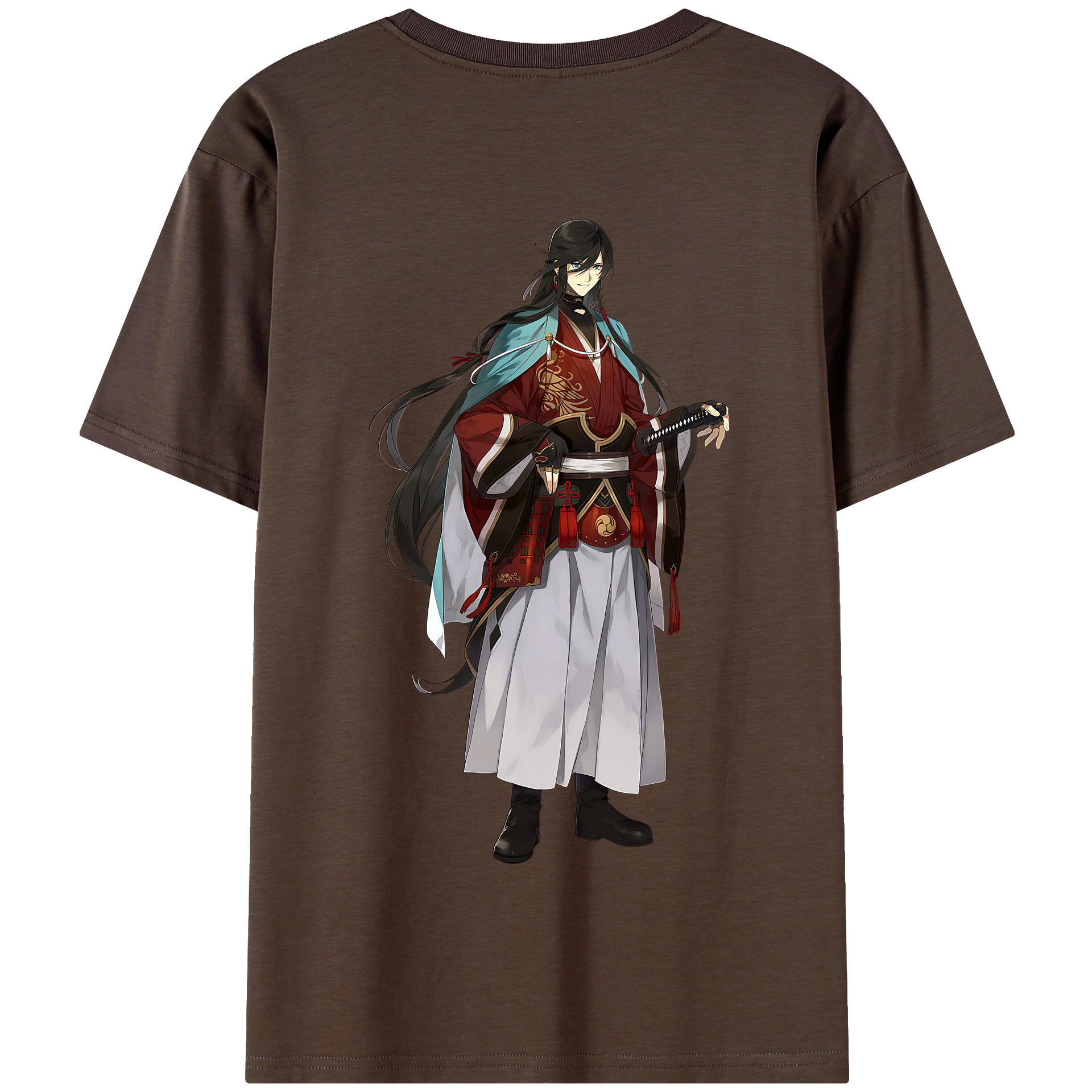 （画像用） 刀剣乱舞 Touken Ranbu 綿100％半袖Tシャツ（背面プリント）