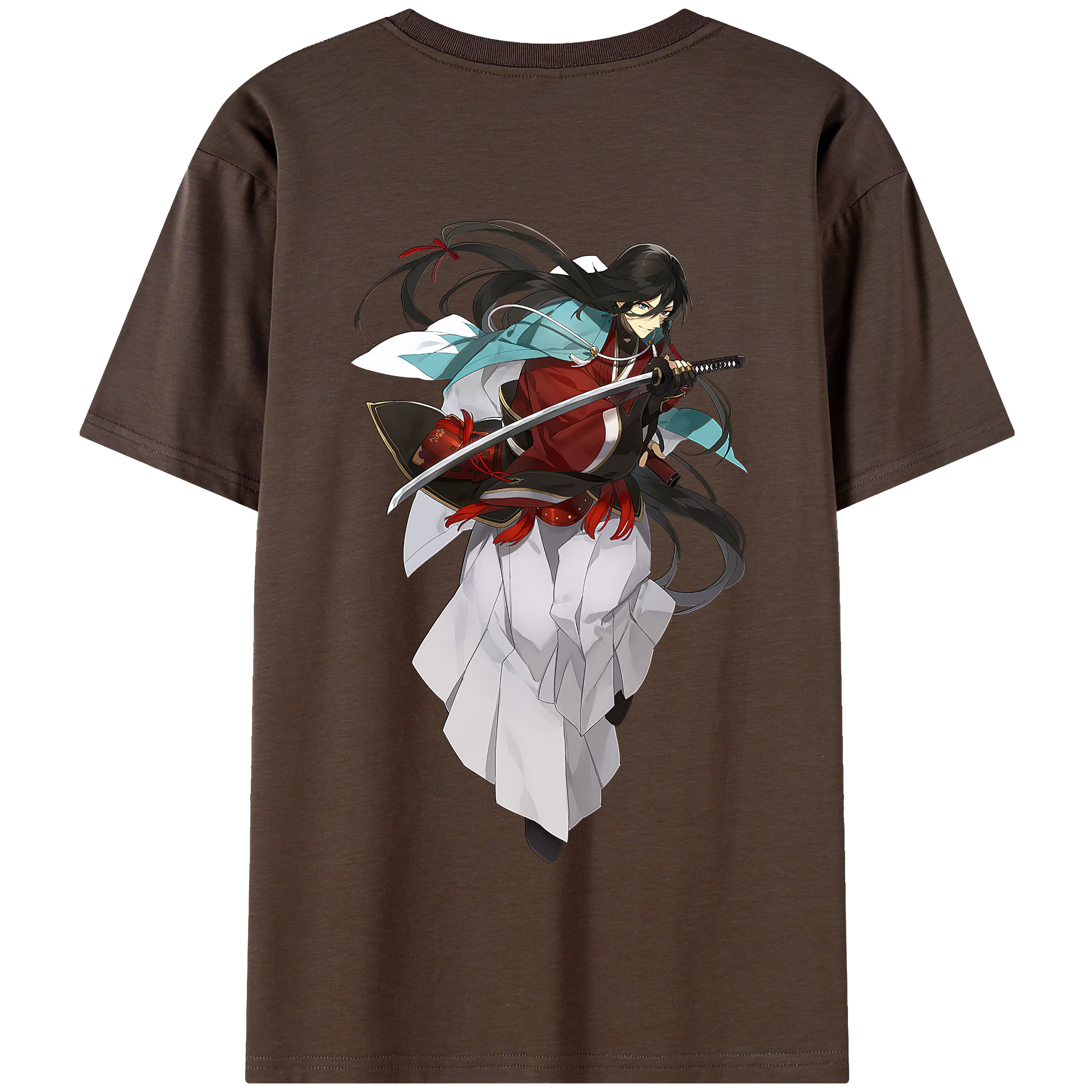 （画像用） 刀剣乱舞 Touken Ranbu 綿100％半袖Tシャツ（背面プリント）