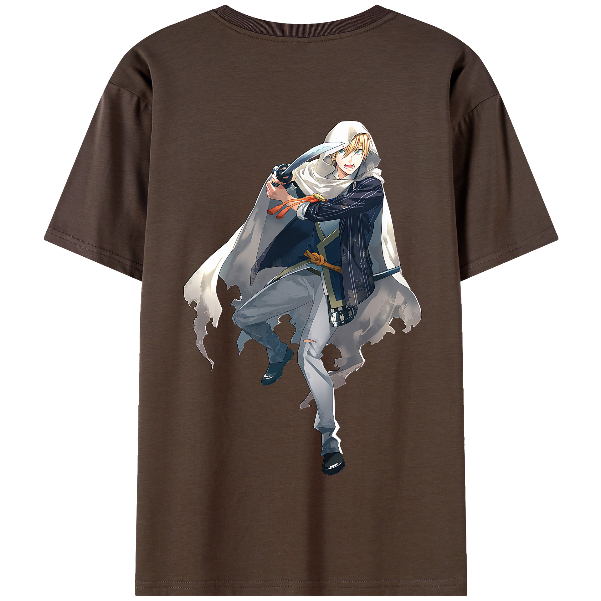 （画像用） 刀剣乱舞 Touken Ranbu 綿100％半袖Tシャツ（背面プリント）