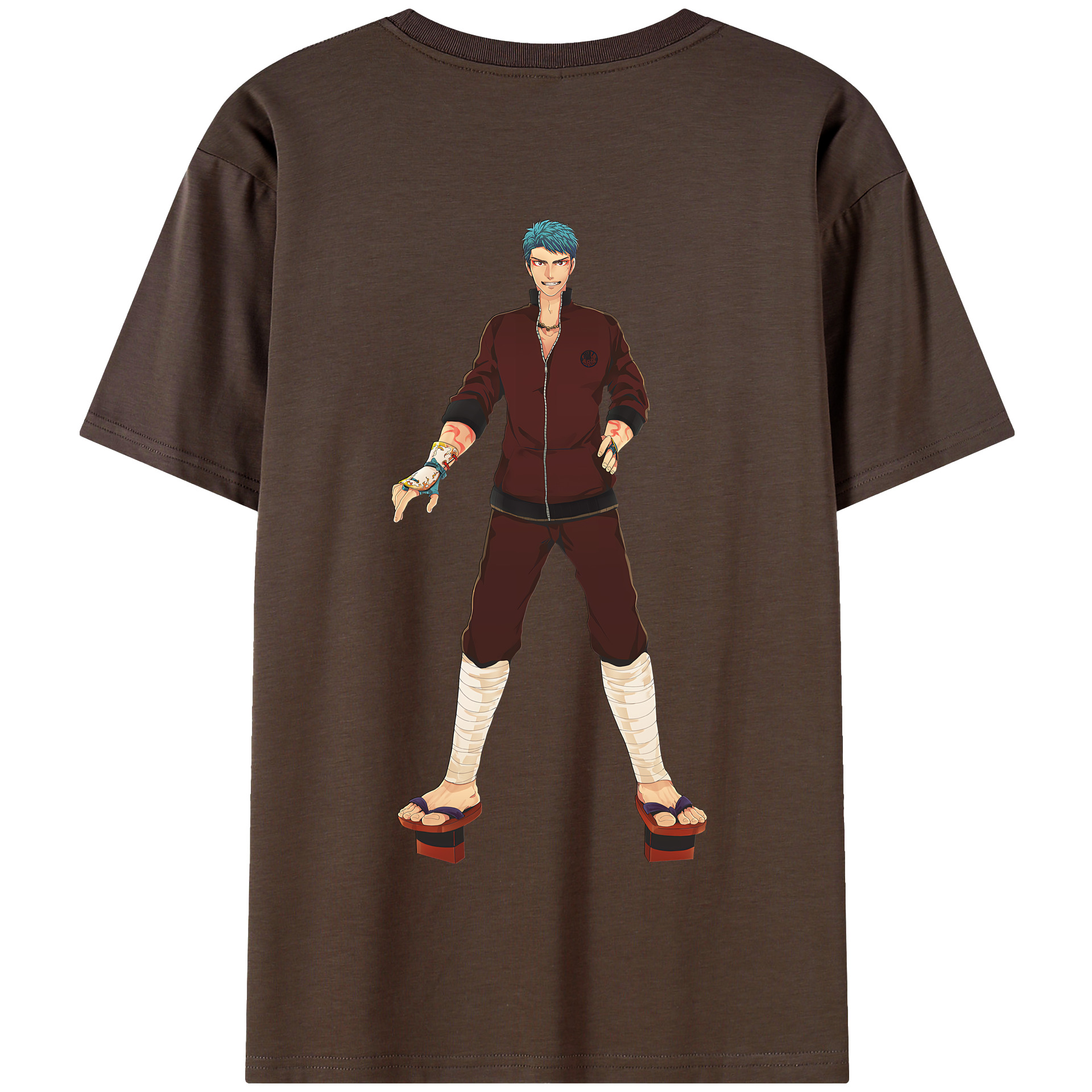 （画像用） 刀剣乱舞 Touken Ranbu 綿100％半袖Tシャツ（背面プリント）