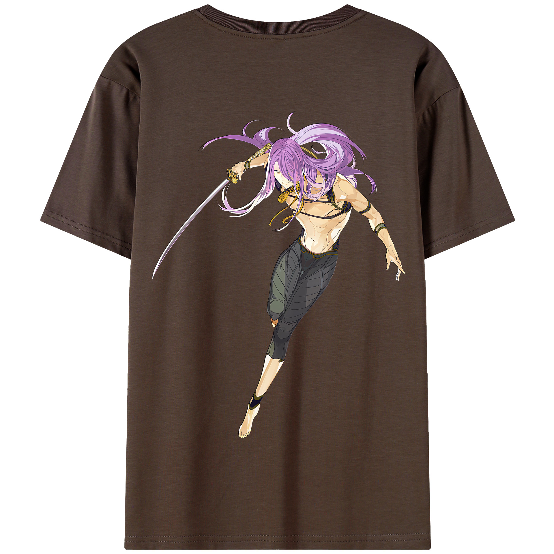 （画像用） 刀剣乱舞 Touken Ranbu 綿100％半袖Tシャツ（背面プリント）