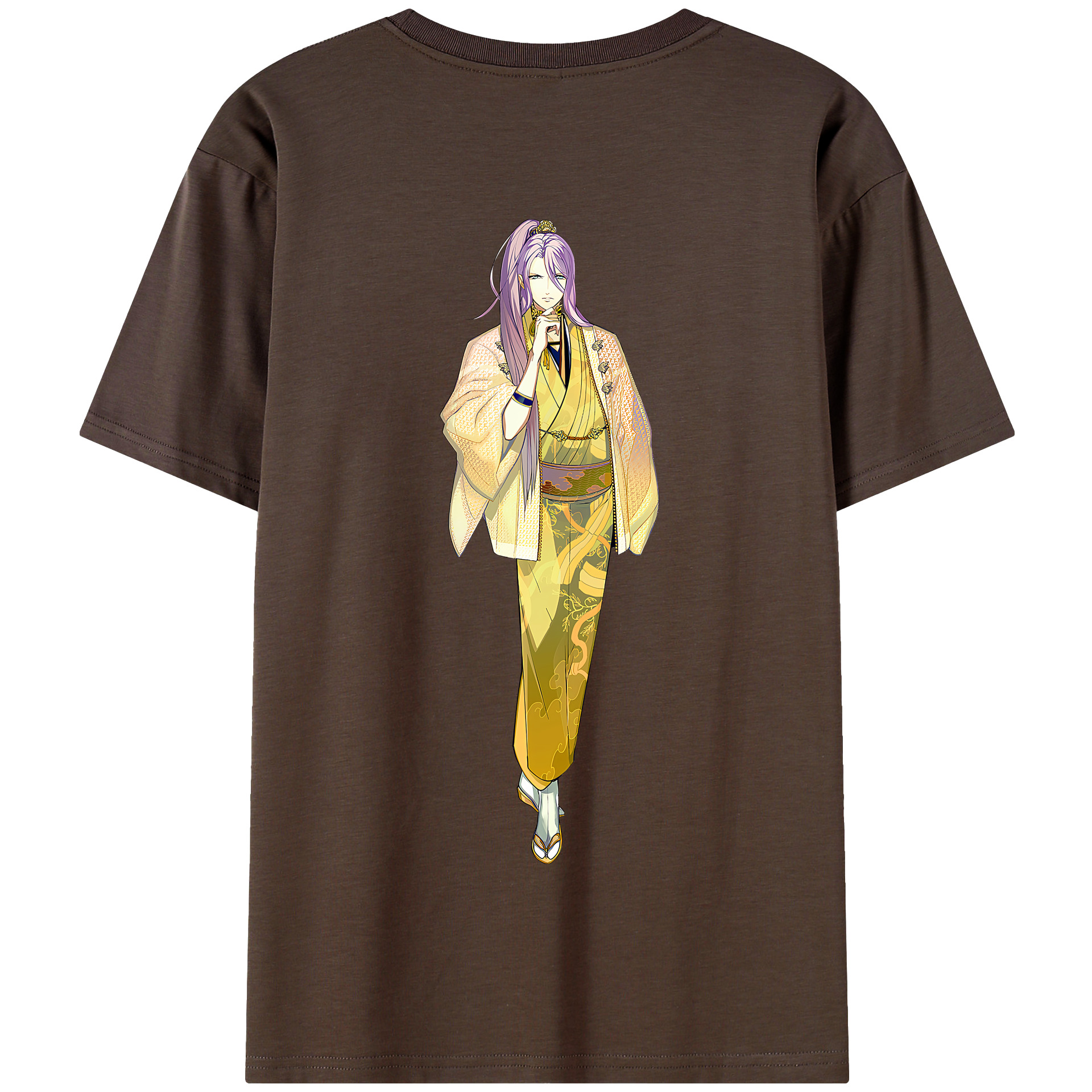 （画像用） 刀剣乱舞 Touken Ranbu 綿100％半袖Tシャツ（背面プリント）