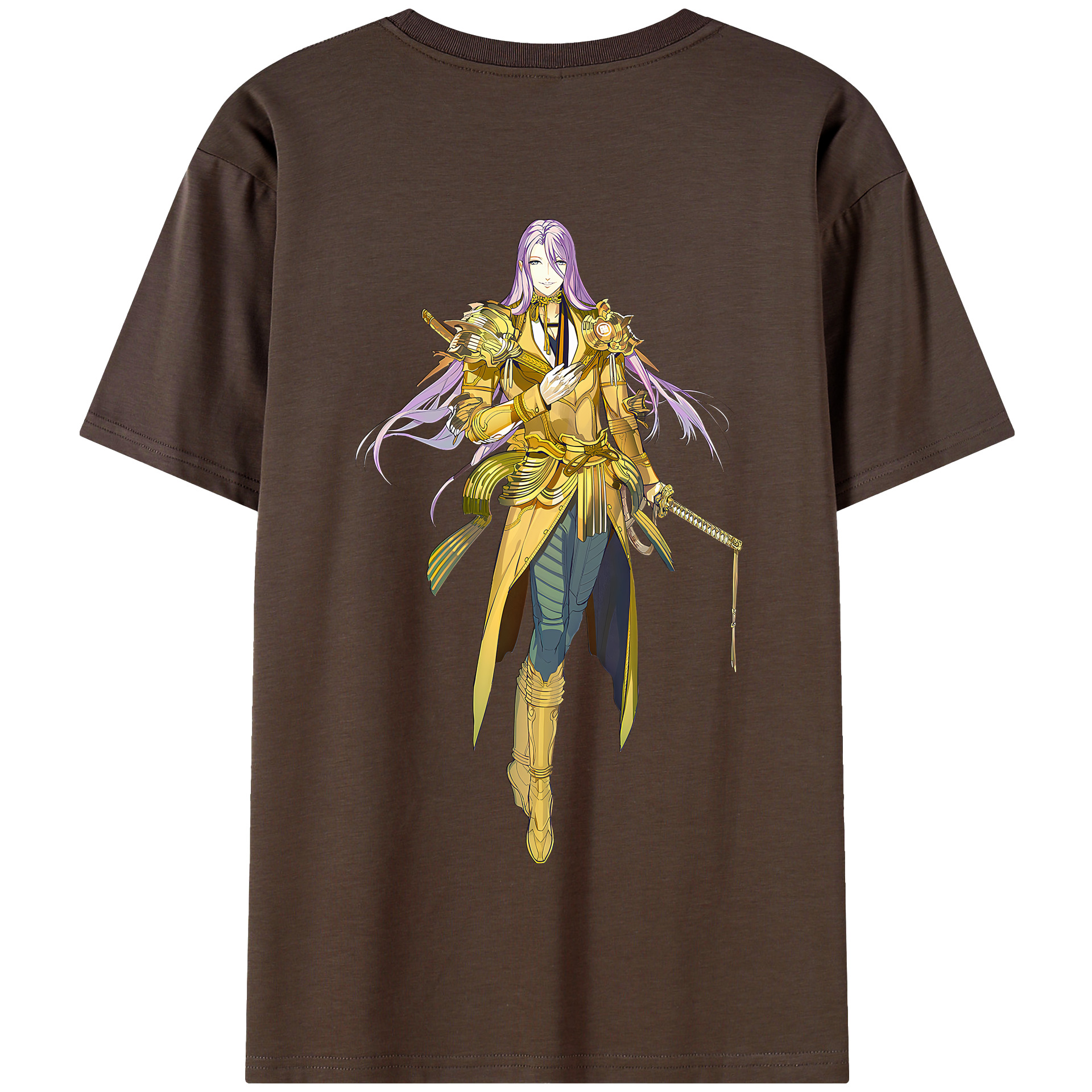 （画像用） 刀剣乱舞 Touken Ranbu 綿100％半袖Tシャツ（背面プリント）