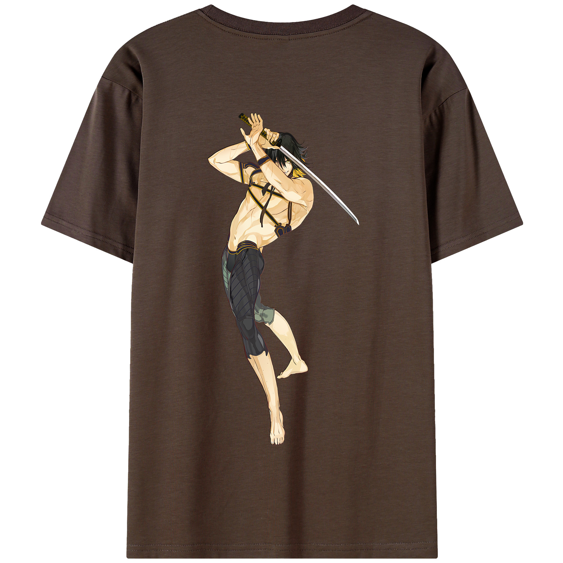 （画像用） 刀剣乱舞 Touken Ranbu 綿100％半袖Tシャツ（背面プリント）