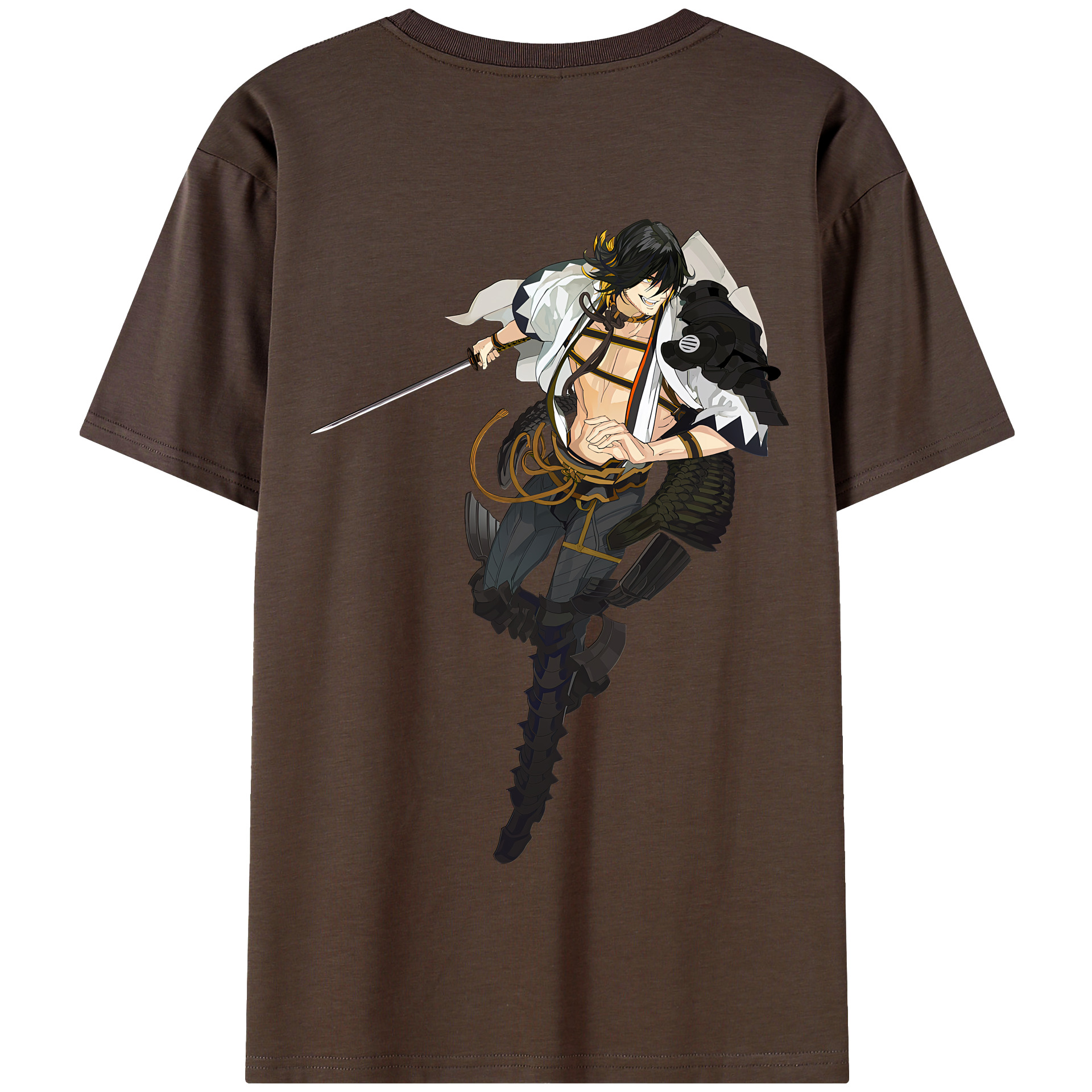 （画像用） 刀剣乱舞 Touken Ranbu 綿100％半袖Tシャツ（背面プリント）