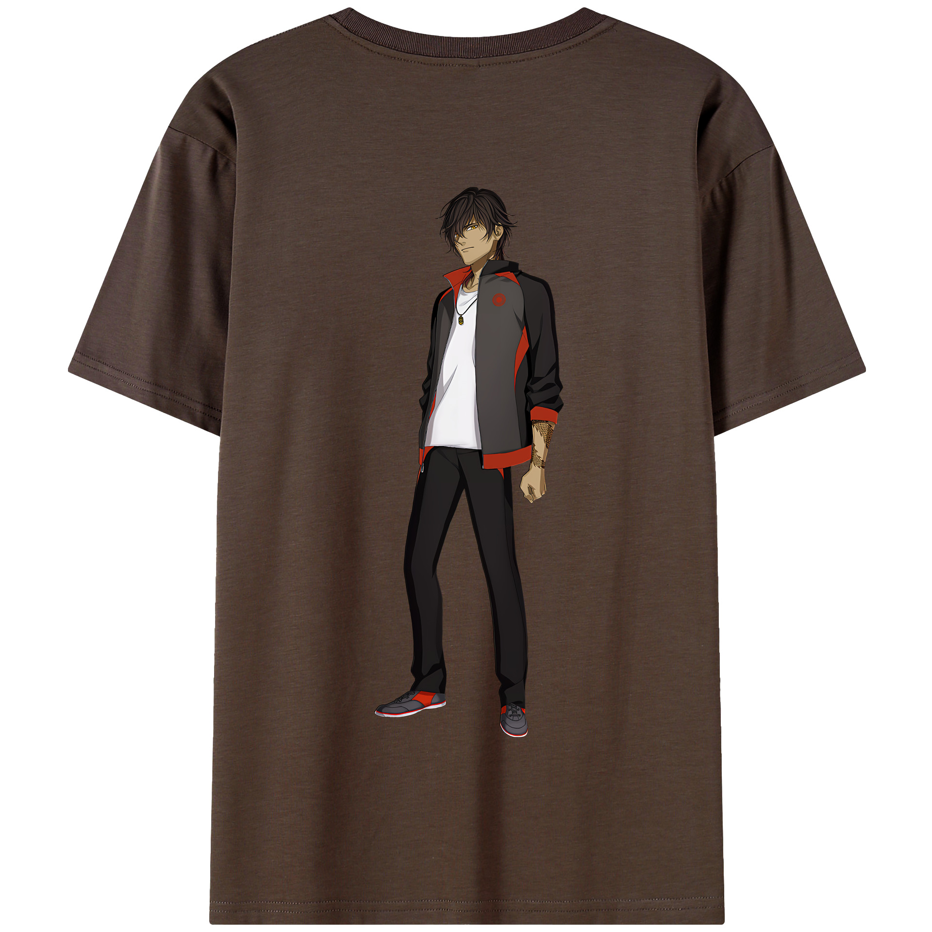 （画像用） 刀剣乱舞 Touken Ranbu 綿100％半袖Tシャツ（背面プリント）