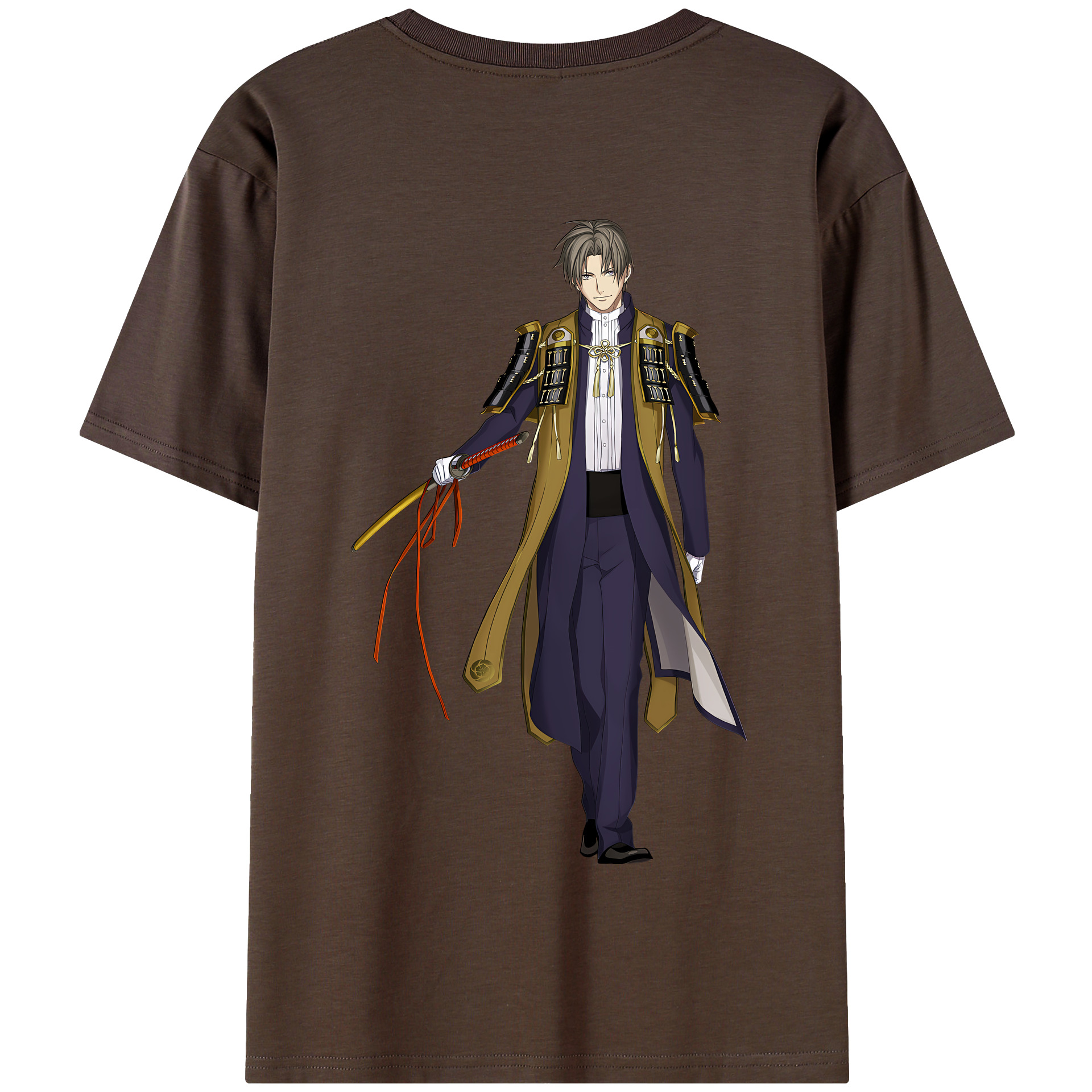 （画像用） 刀剣乱舞 Touken Ranbu 綿100％半袖Tシャツ（背面プリント）