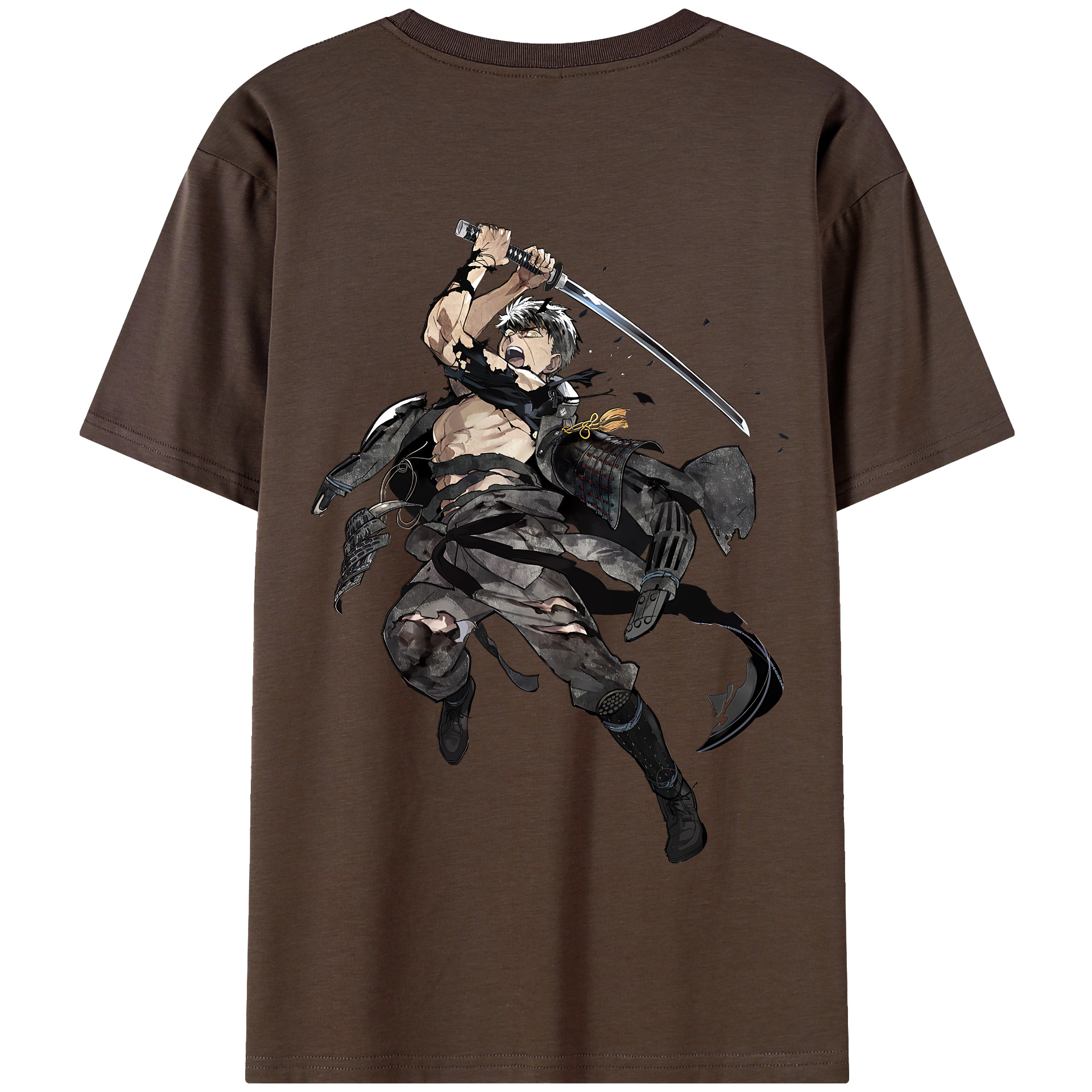 （画像用） 刀剣乱舞 Touken Ranbu 綿100％半袖Tシャツ（背面プリント）