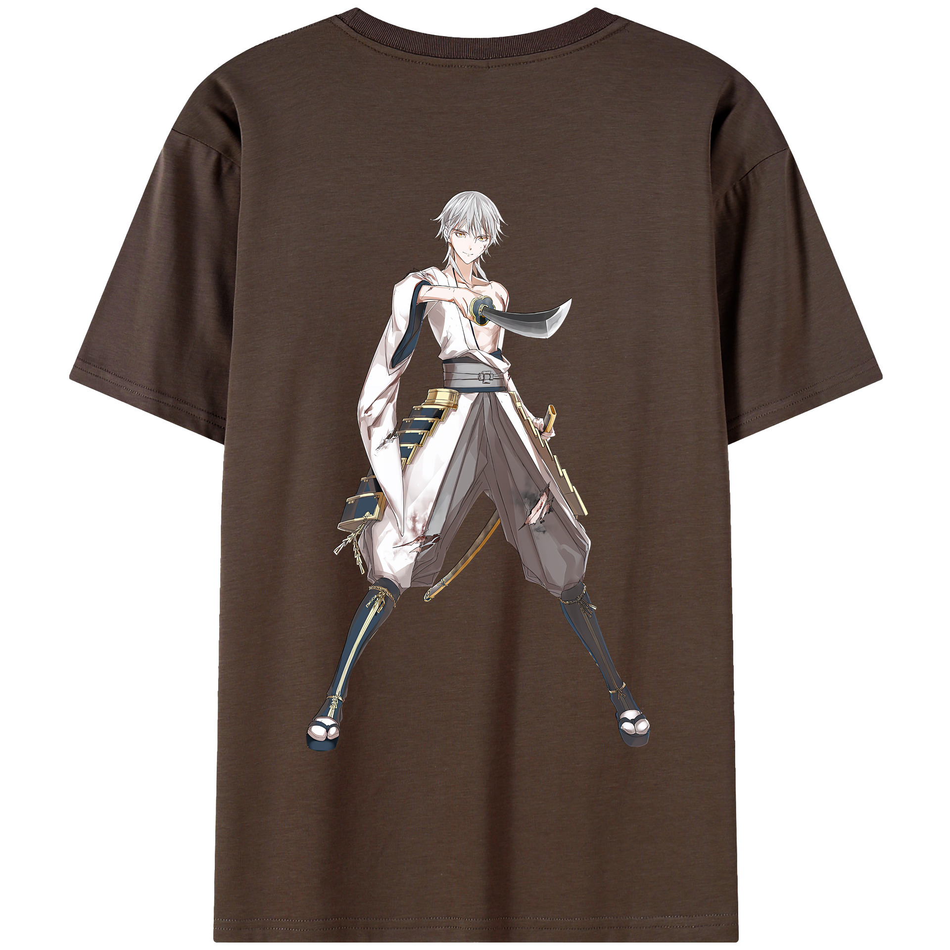 （画像用） 刀剣乱舞 Touken Ranbu 綿100％半袖Tシャツ（背面プリント）