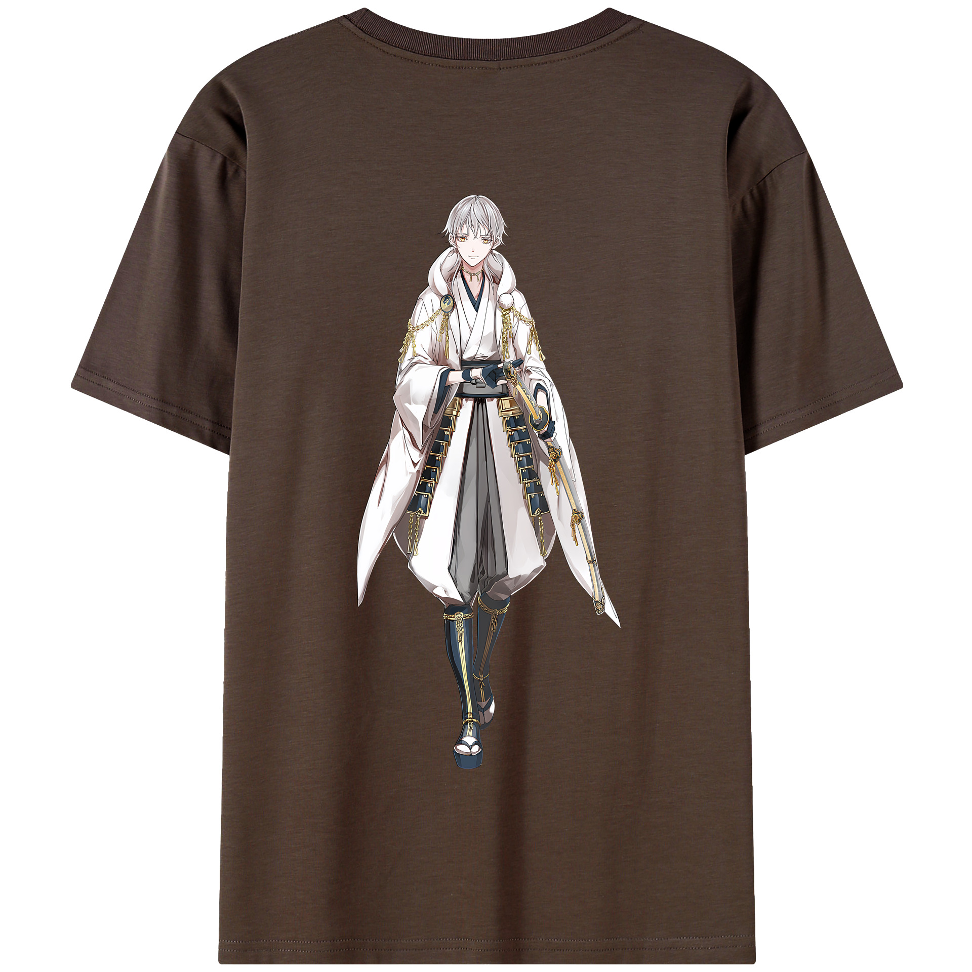 （画像用） 刀剣乱舞 Touken Ranbu 綿100％半袖Tシャツ（背面プリント）