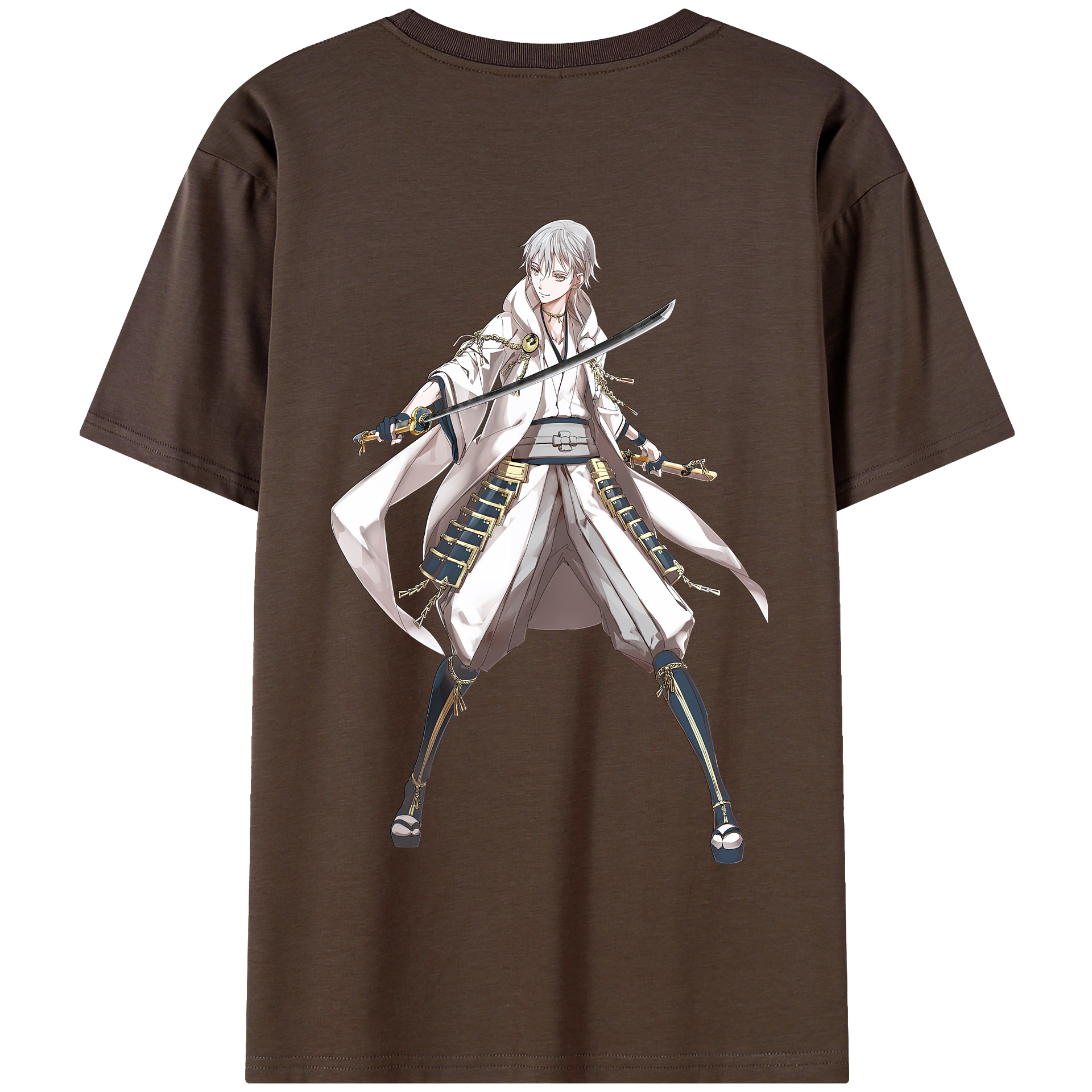 （画像用） 刀剣乱舞 Touken Ranbu 綿100％半袖Tシャツ（背面プリント）