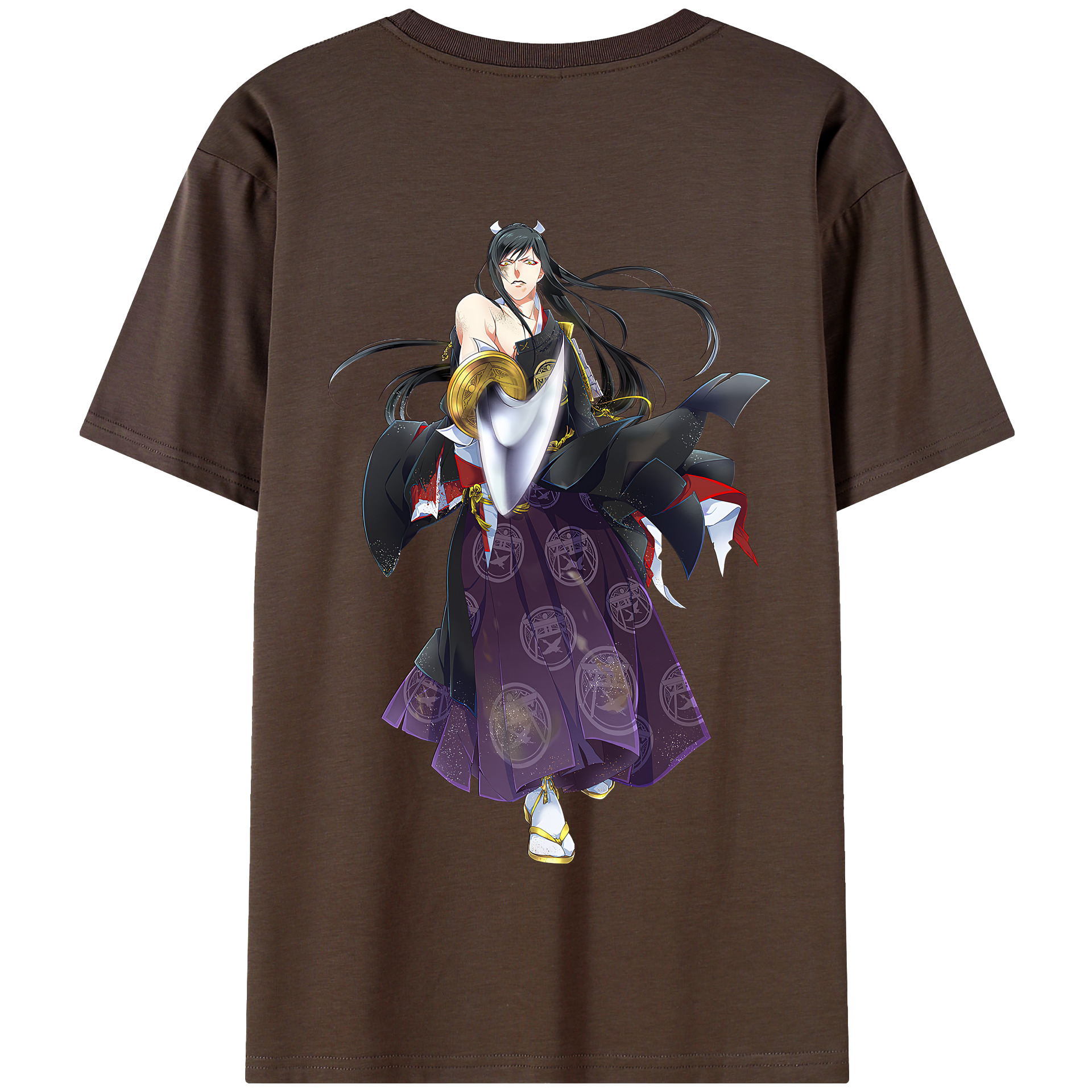 （画像用） 刀剣乱舞 Touken Ranbu 綿100％半袖Tシャツ（背面プリント）