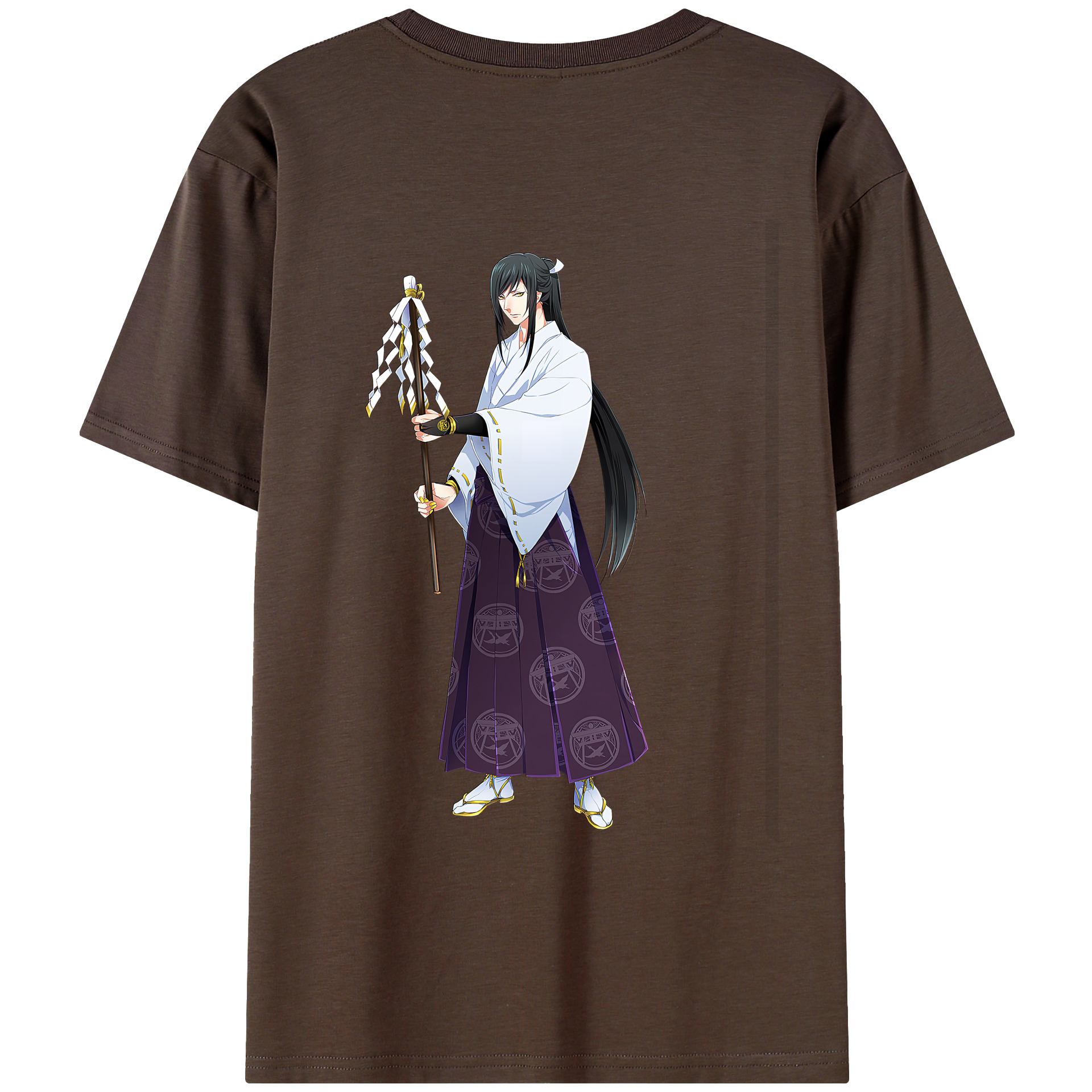 （画像用） 刀剣乱舞 Touken Ranbu 綿100％半袖Tシャツ（背面プリント）