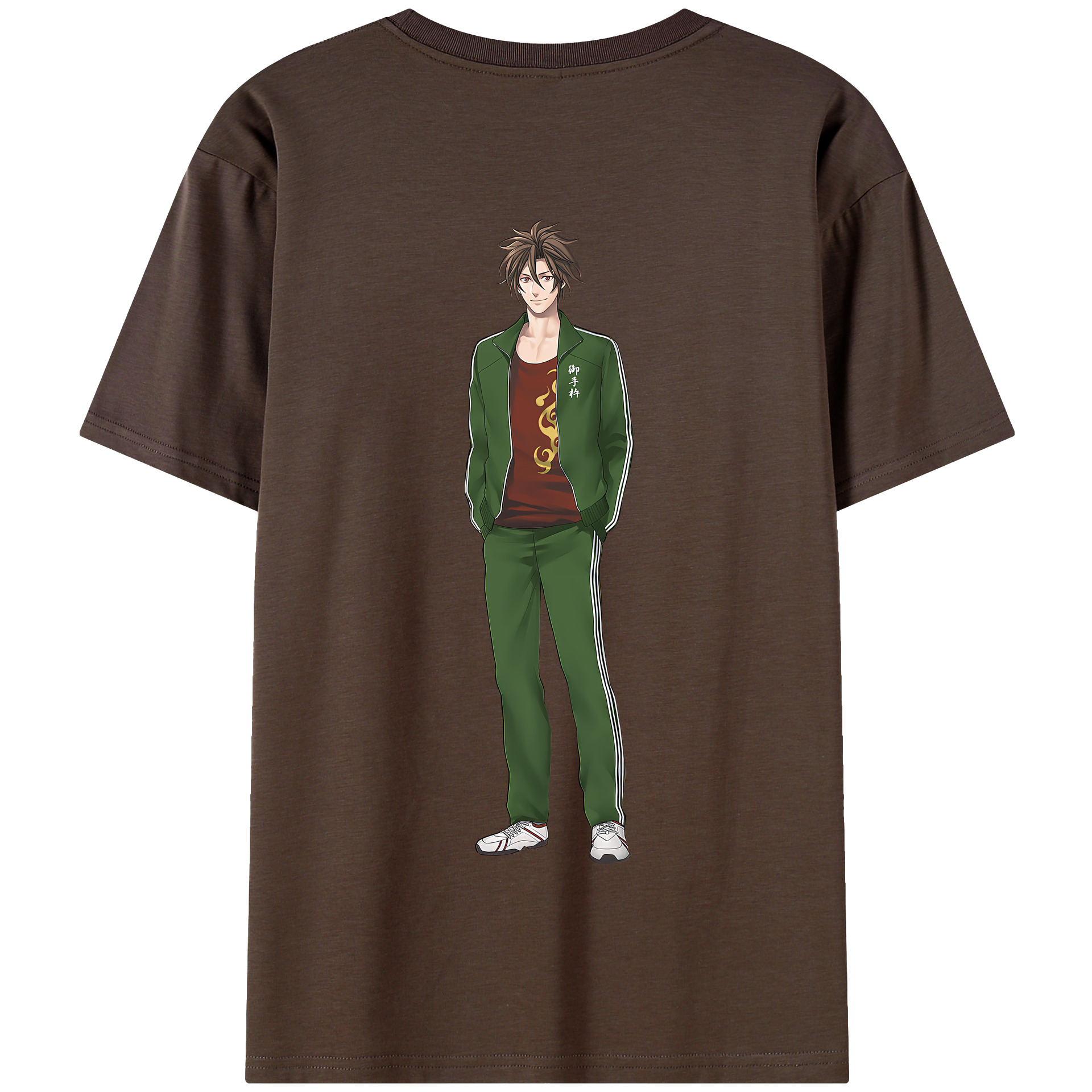（画像用） 刀剣乱舞 Touken Ranbu 綿100％半袖Tシャツ（背面プリント）