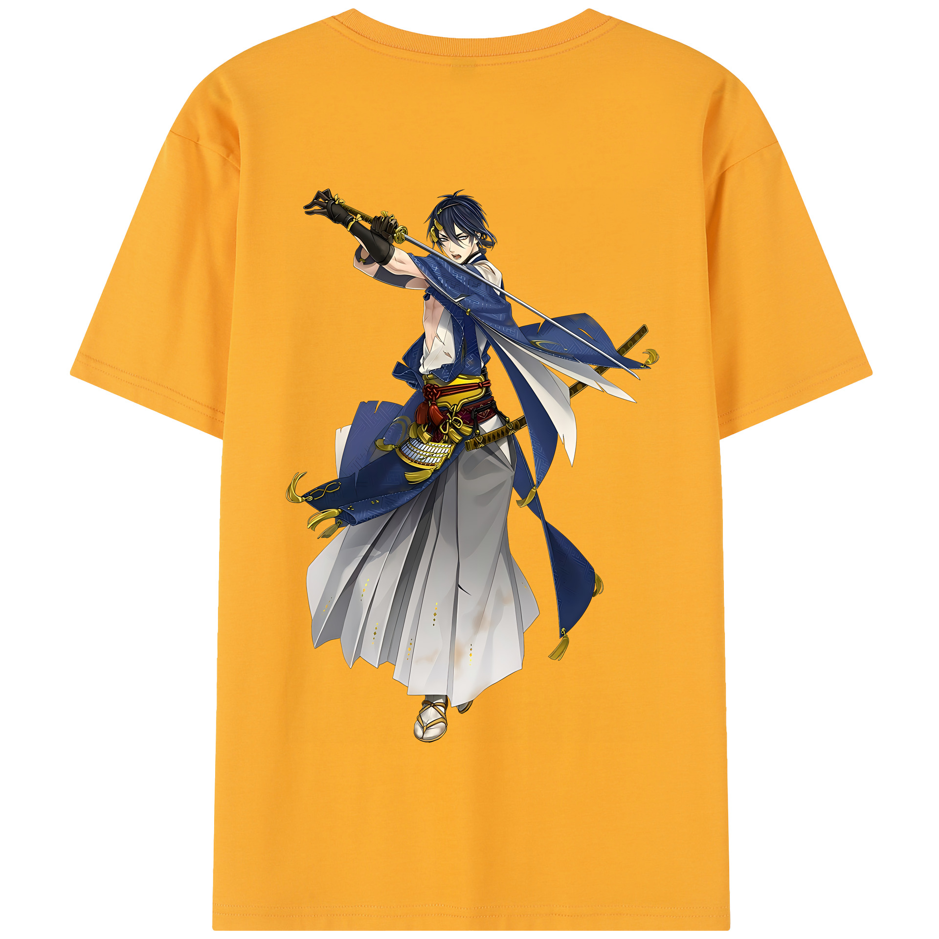 （画像用） 刀剣乱舞 Touken Ranbu 綿100％半袖Tシャツ（背面プリント）