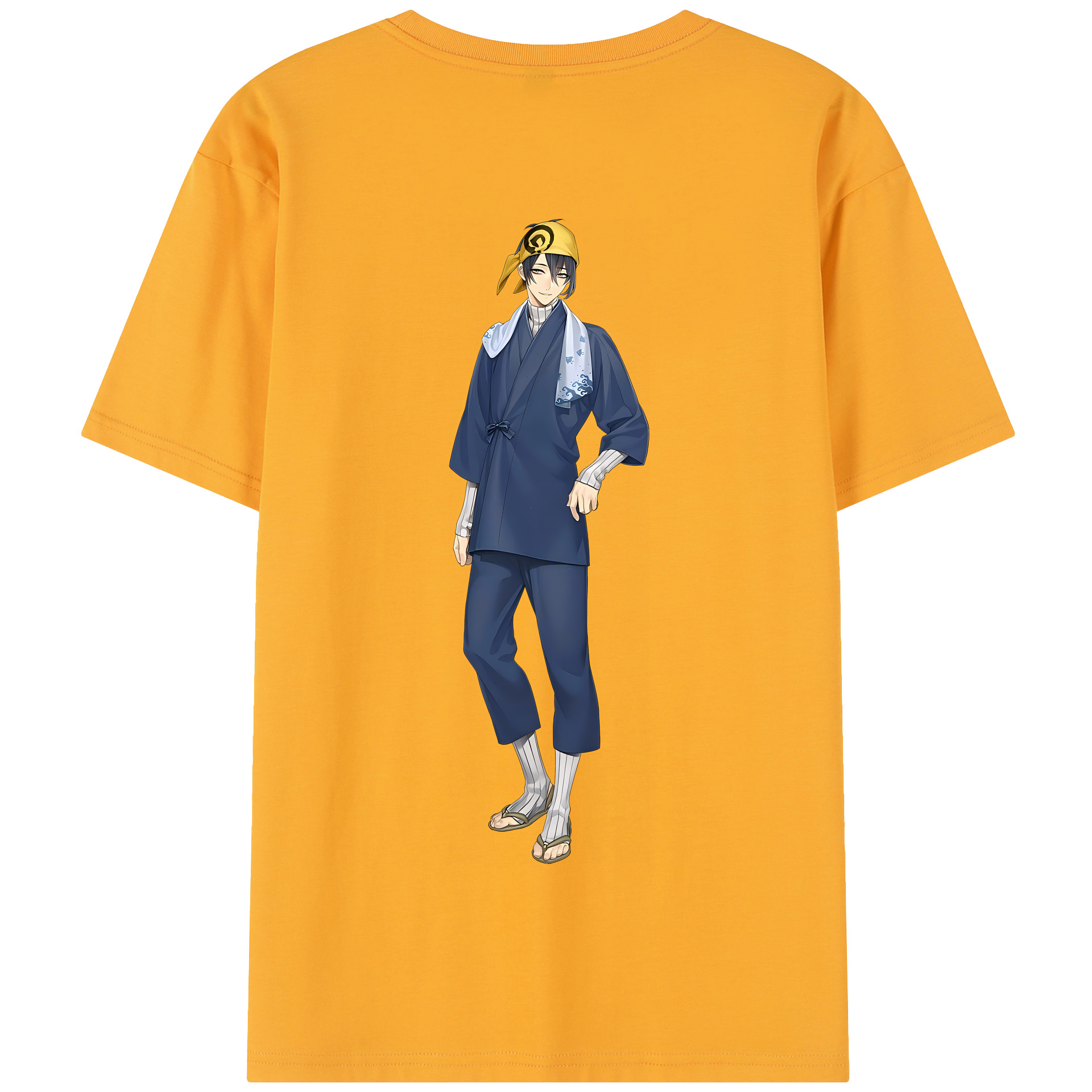 （画像用） 刀剣乱舞 Touken Ranbu 綿100％半袖Tシャツ（背面プリント）