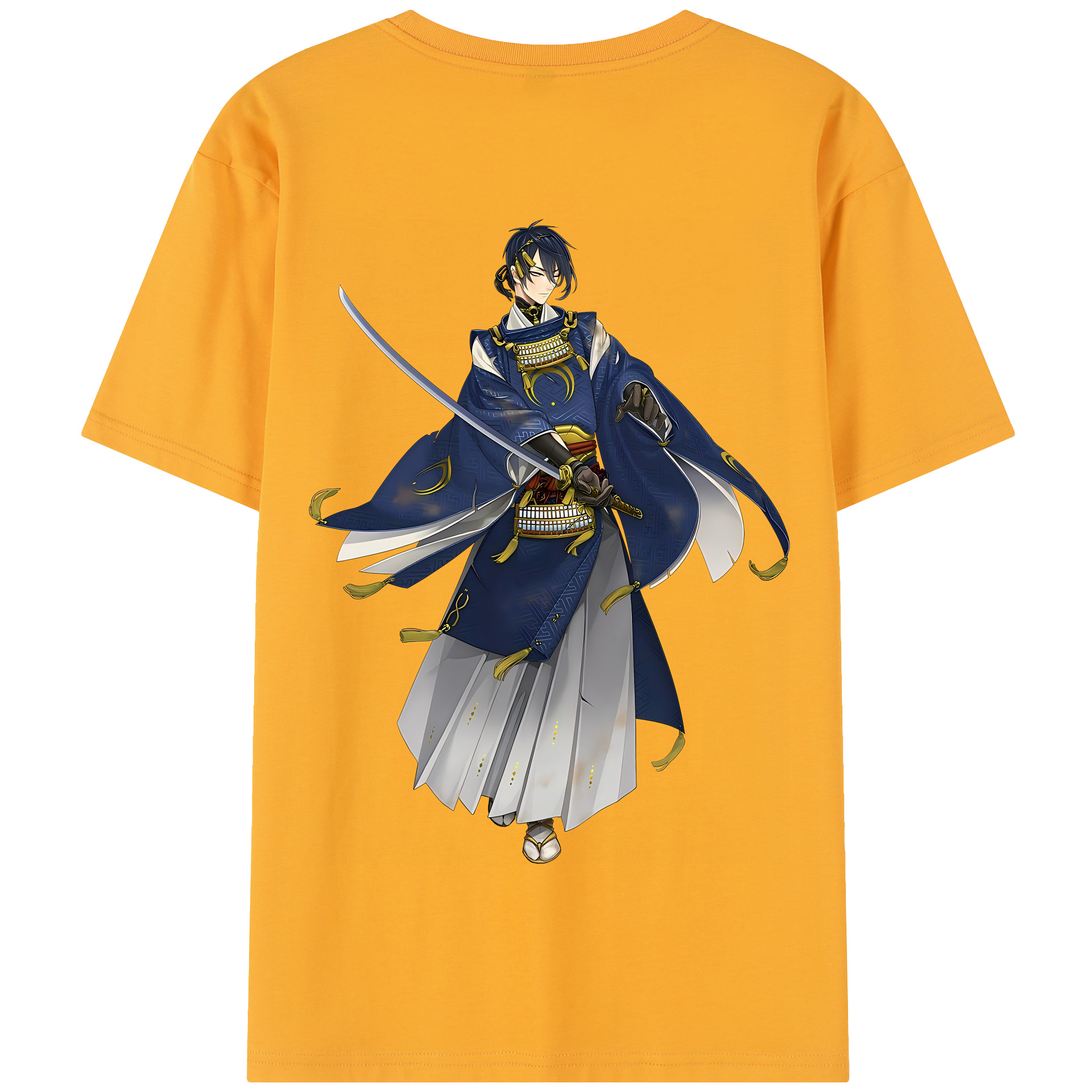 （画像用） 刀剣乱舞 Touken Ranbu 綿100％半袖Tシャツ（背面プリント）