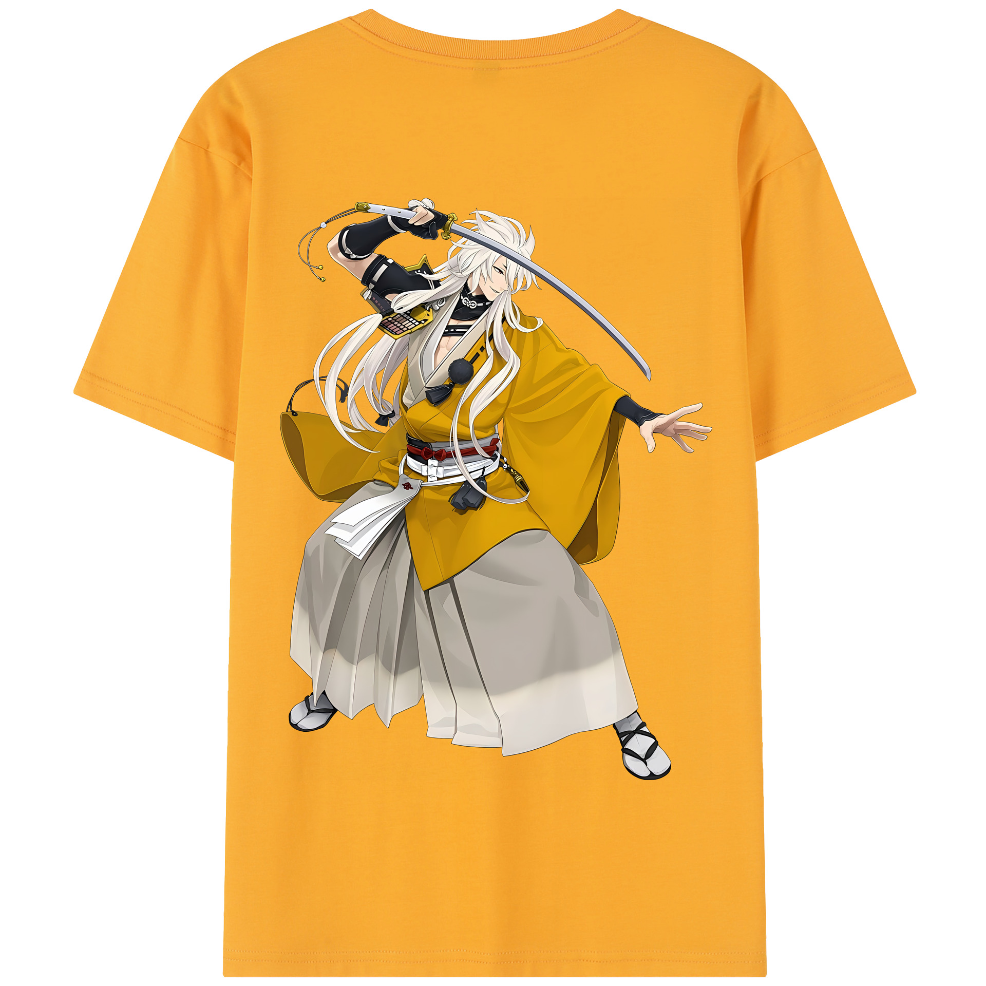（画像用） 刀剣乱舞 Touken Ranbu 綿100％半袖Tシャツ（背面プリント）