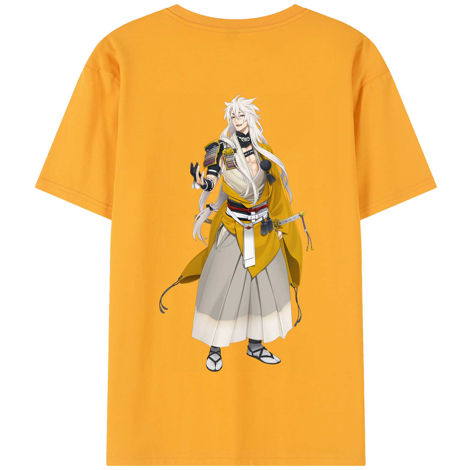 （画像用） 刀剣乱舞 Touken Ranbu 綿100％半袖Tシャツ（背面プリント）