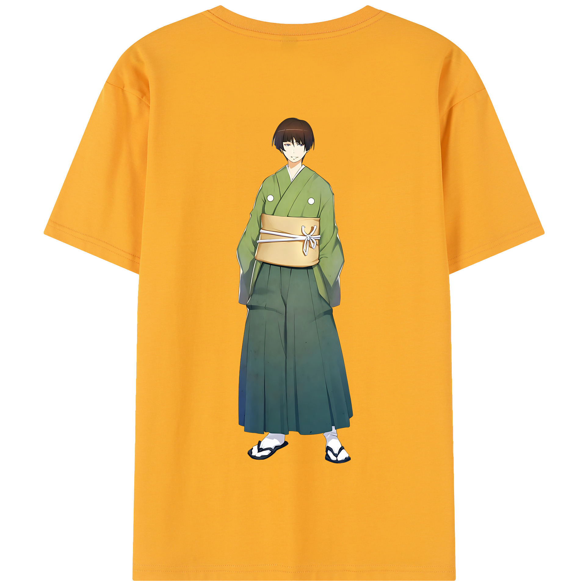 （画像用） 刀剣乱舞 Touken Ranbu 綿100％半袖Tシャツ（背面プリント）