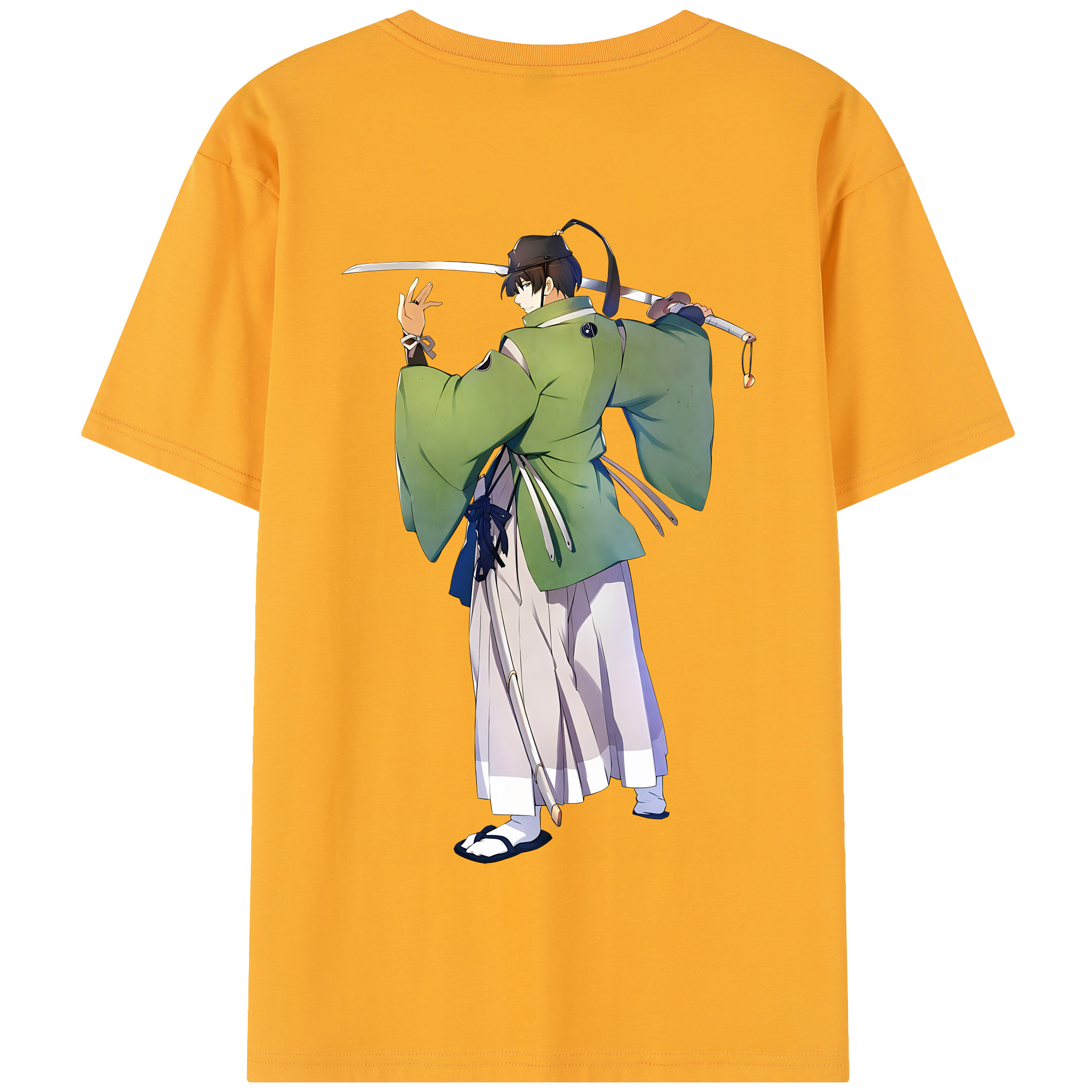 （画像用） 刀剣乱舞 Touken Ranbu 綿100％半袖Tシャツ（背面プリント）