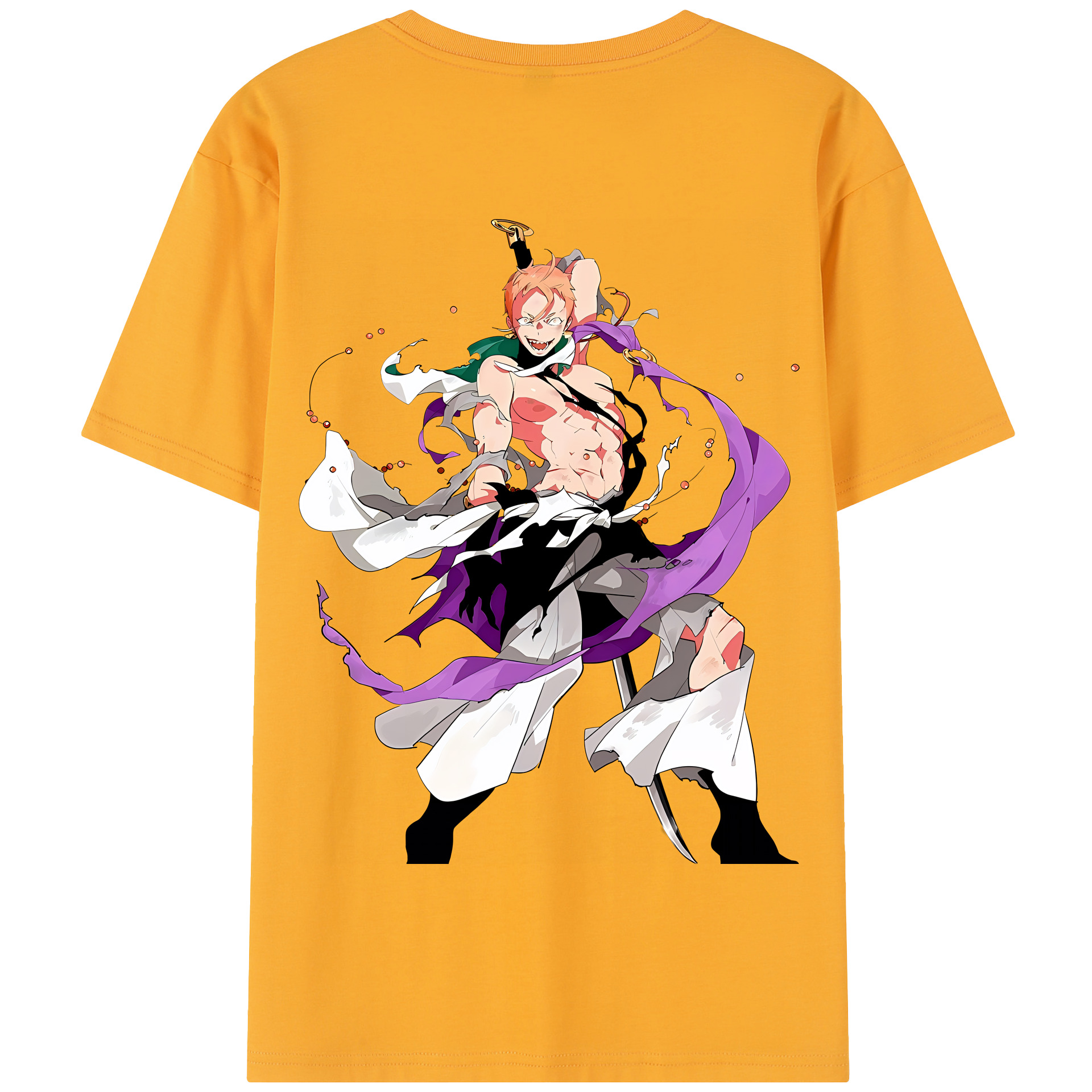 （画像用） 刀剣乱舞 Touken Ranbu 綿100％半袖Tシャツ（背面プリント）