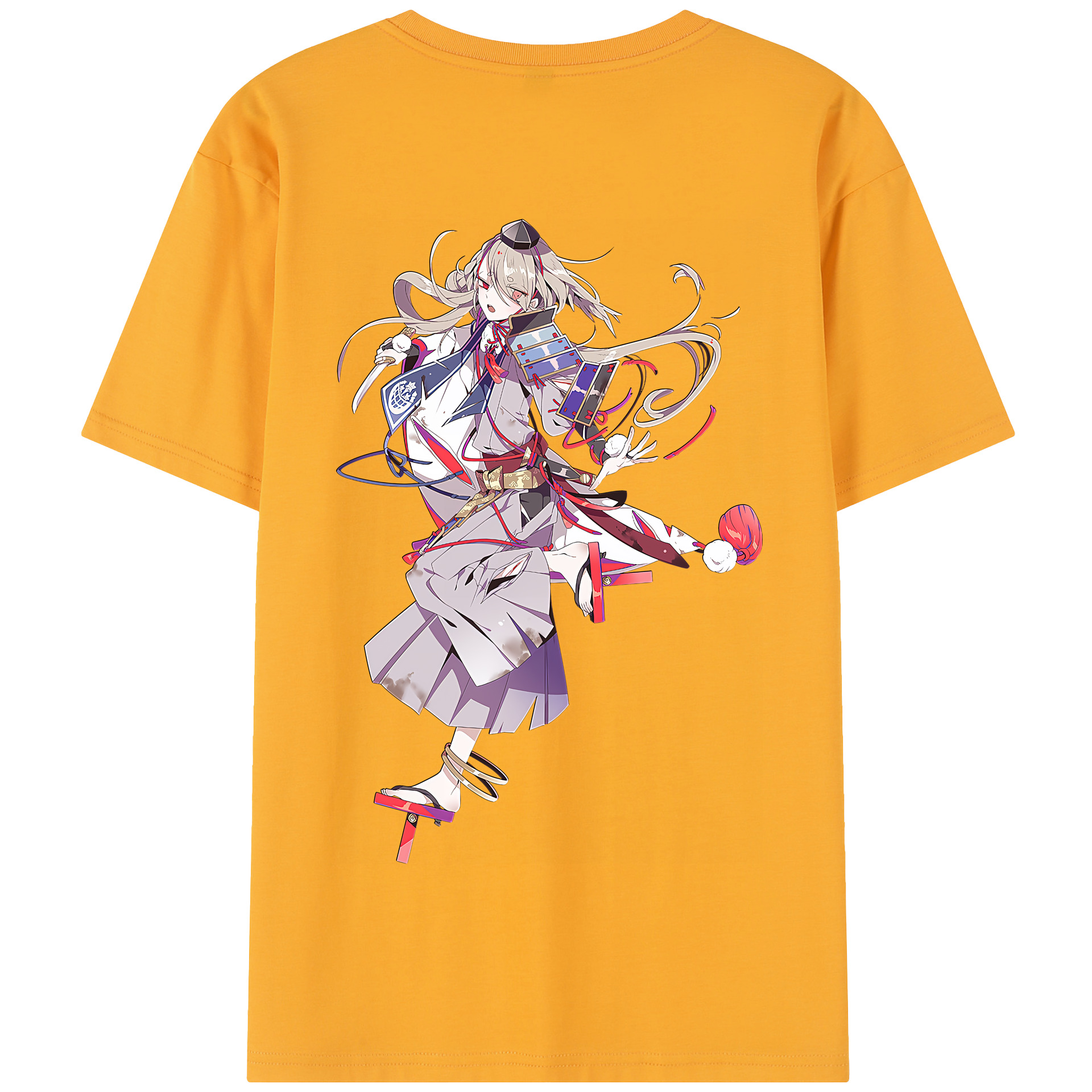 （画像用） 刀剣乱舞 Touken Ranbu 綿100％半袖Tシャツ（背面プリント）