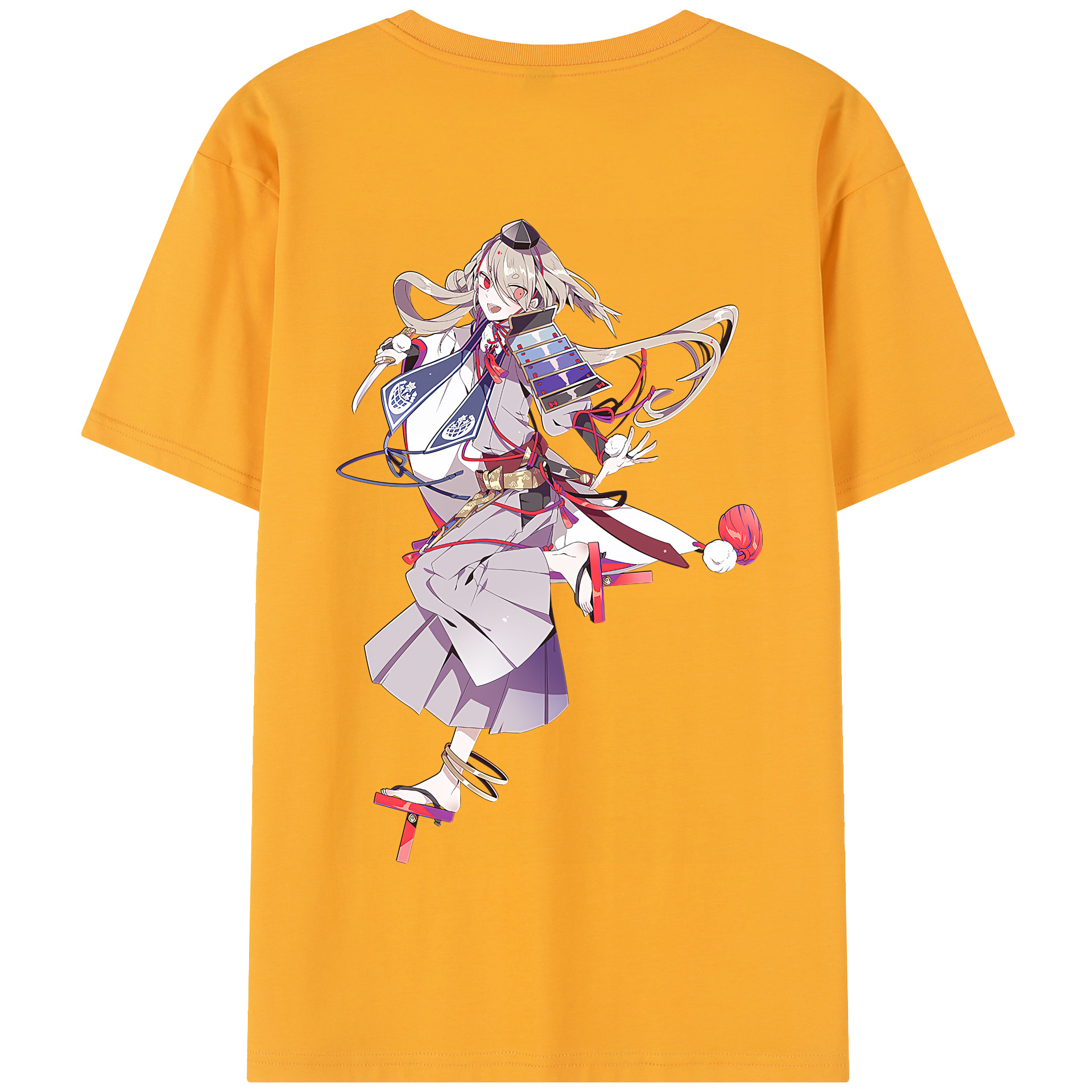 （画像用） 刀剣乱舞 Touken Ranbu 綿100％半袖Tシャツ（背面プリント）