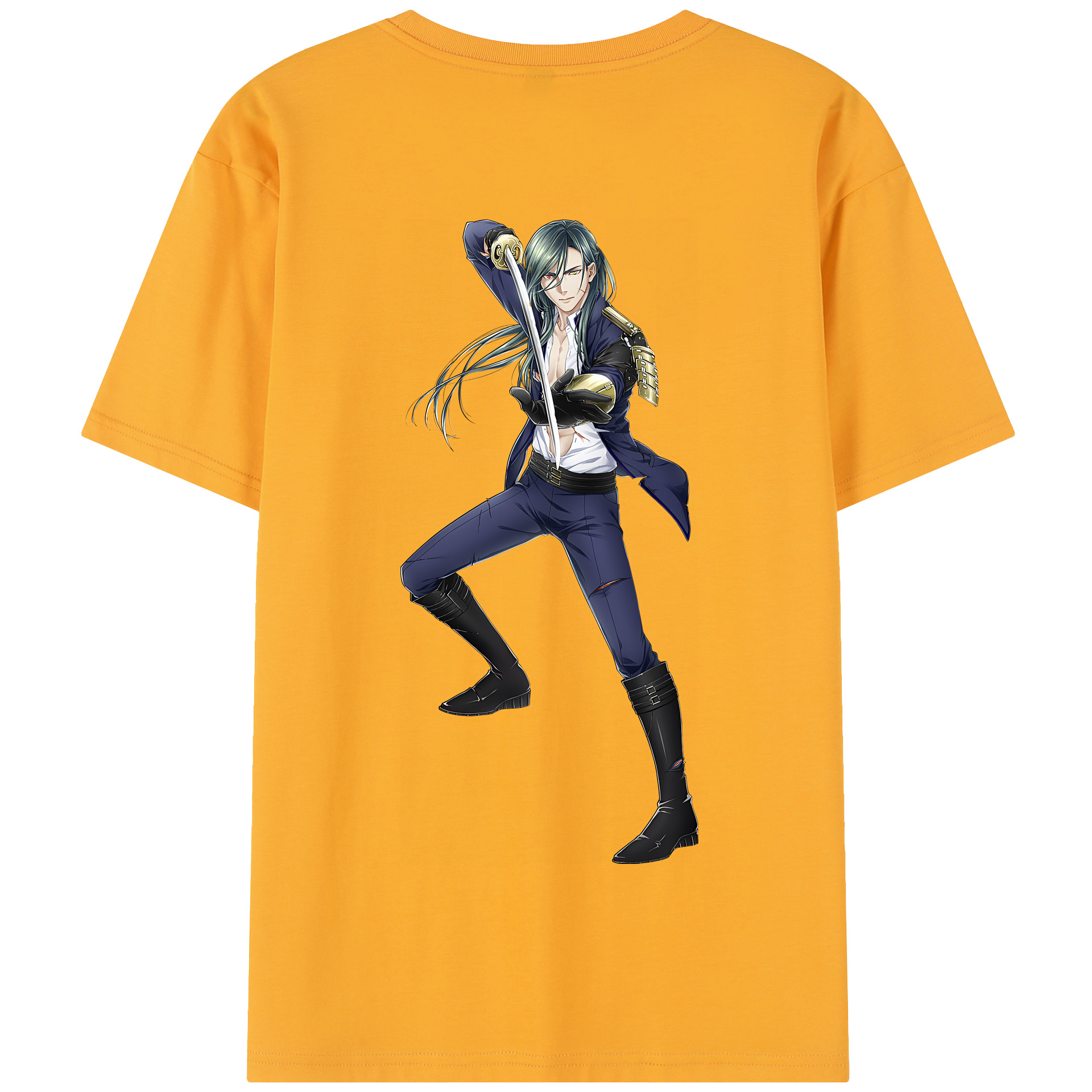 （画像用） 刀剣乱舞 Touken Ranbu 綿100％半袖Tシャツ（背面プリント）