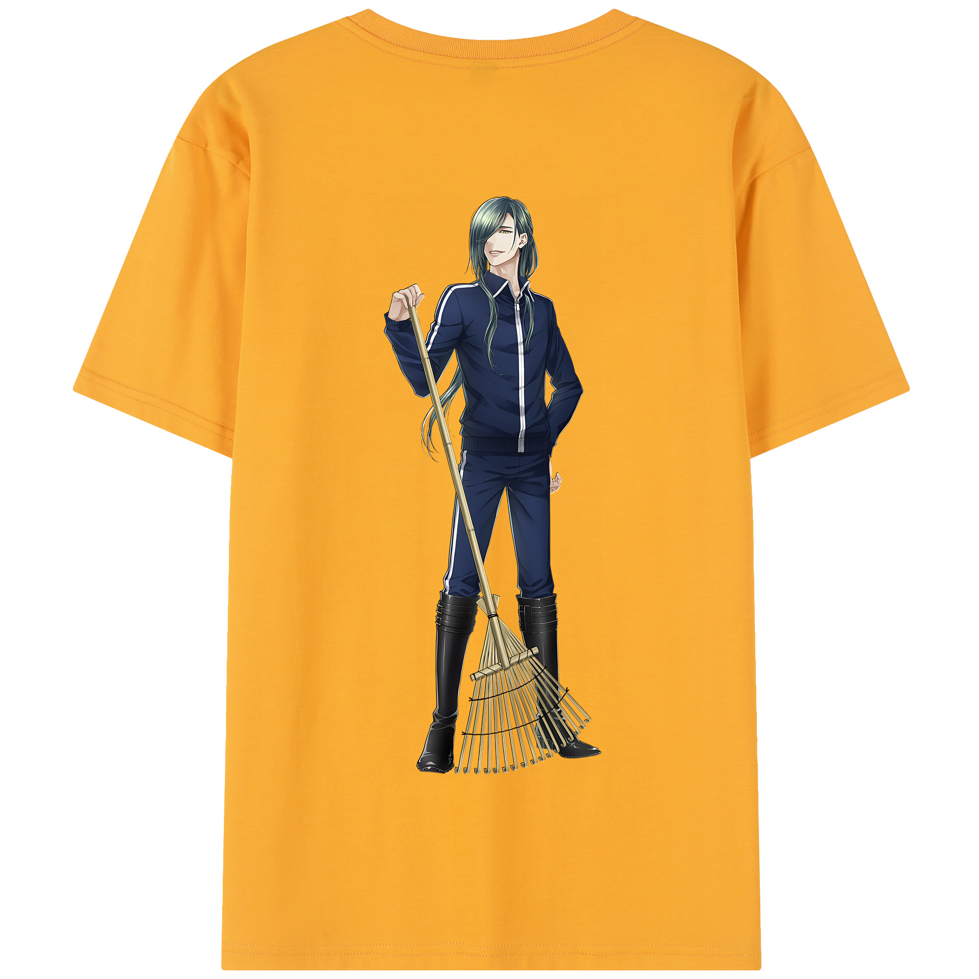 （画像用） 刀剣乱舞 Touken Ranbu 綿100％半袖Tシャツ（背面プリント）