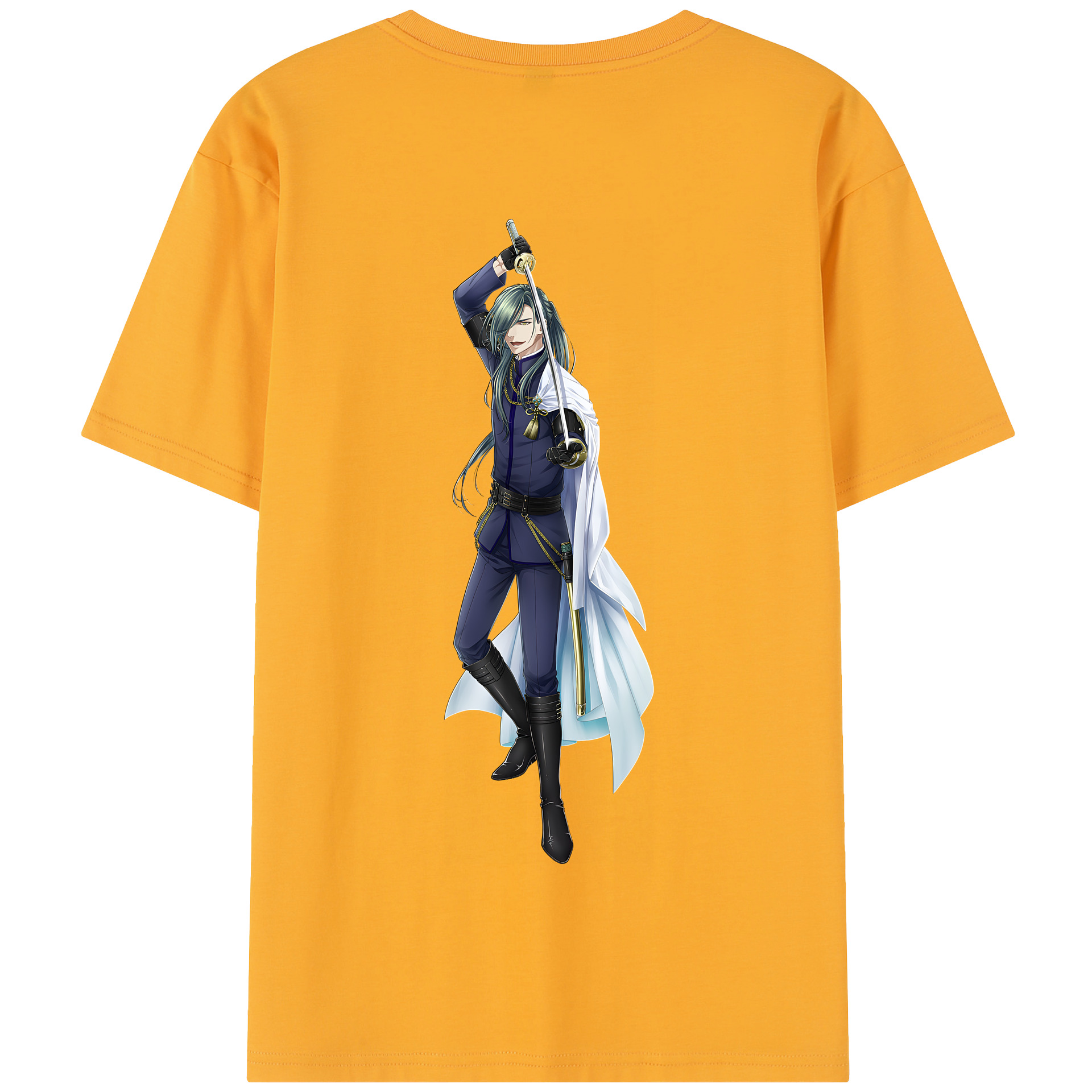 （画像用） 刀剣乱舞 Touken Ranbu 綿100％半袖Tシャツ（背面プリント）