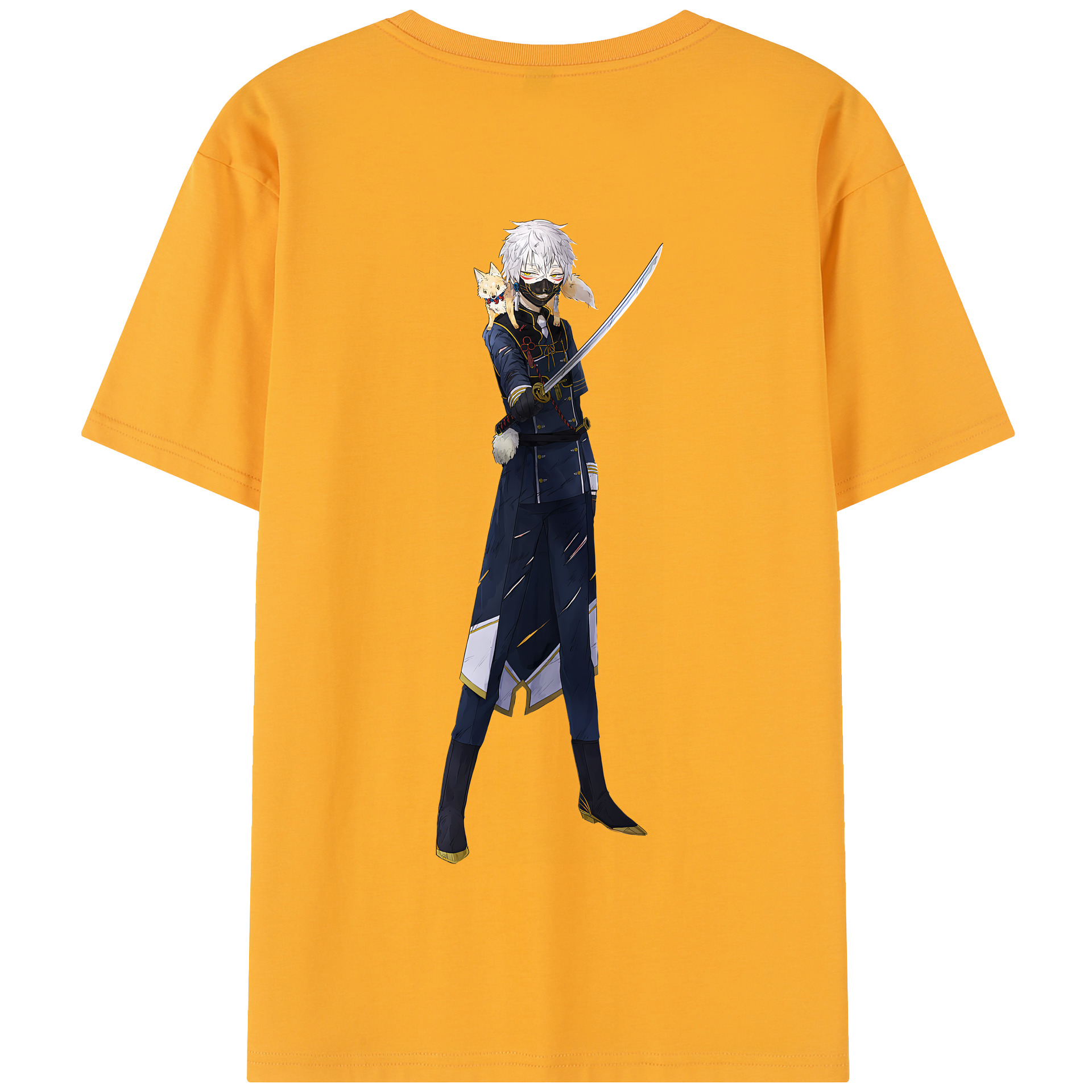 （画像用） 刀剣乱舞 Touken Ranbu 綿100％半袖Tシャツ（背面プリント）