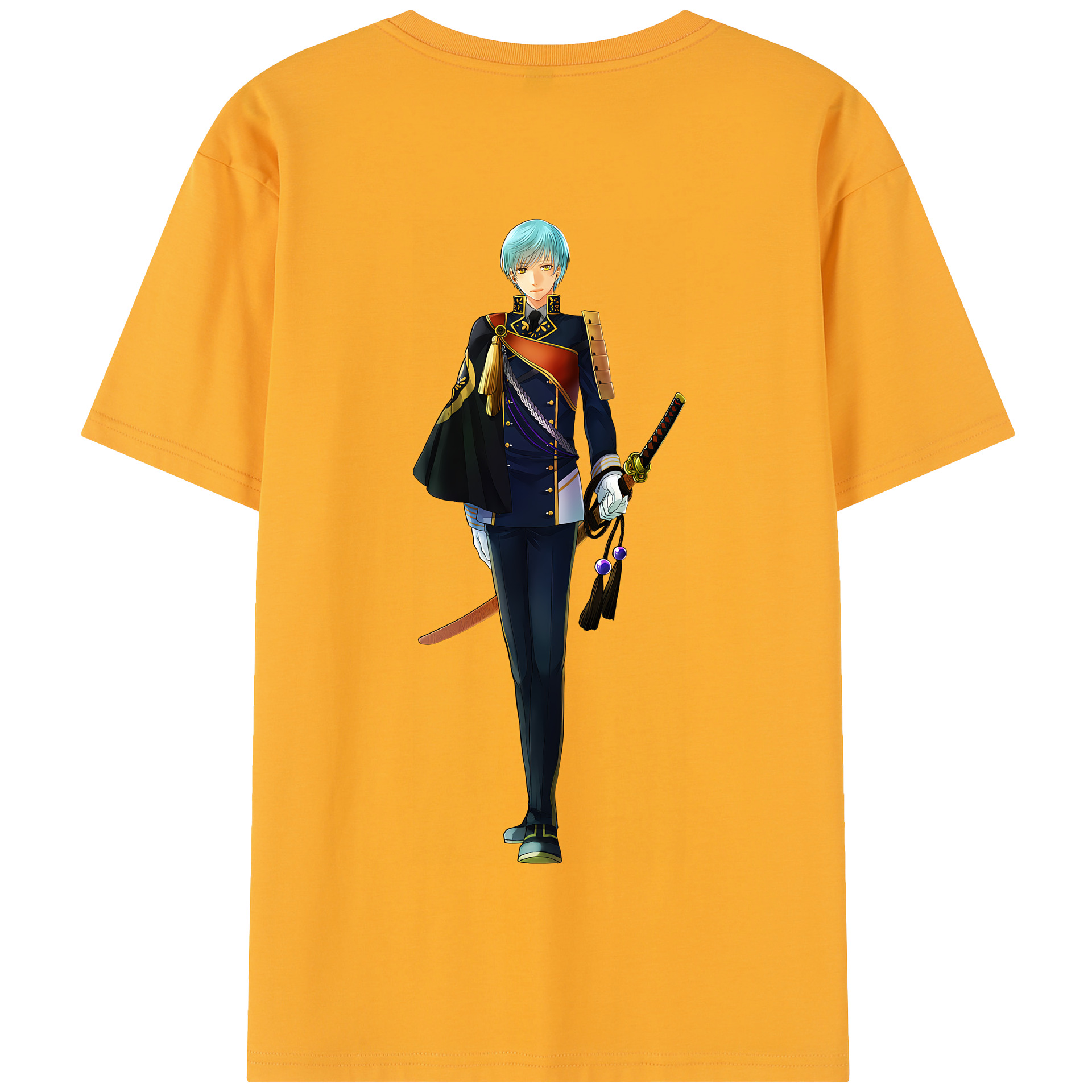 （画像用） 刀剣乱舞 Touken Ranbu 綿100％半袖Tシャツ（背面プリント）