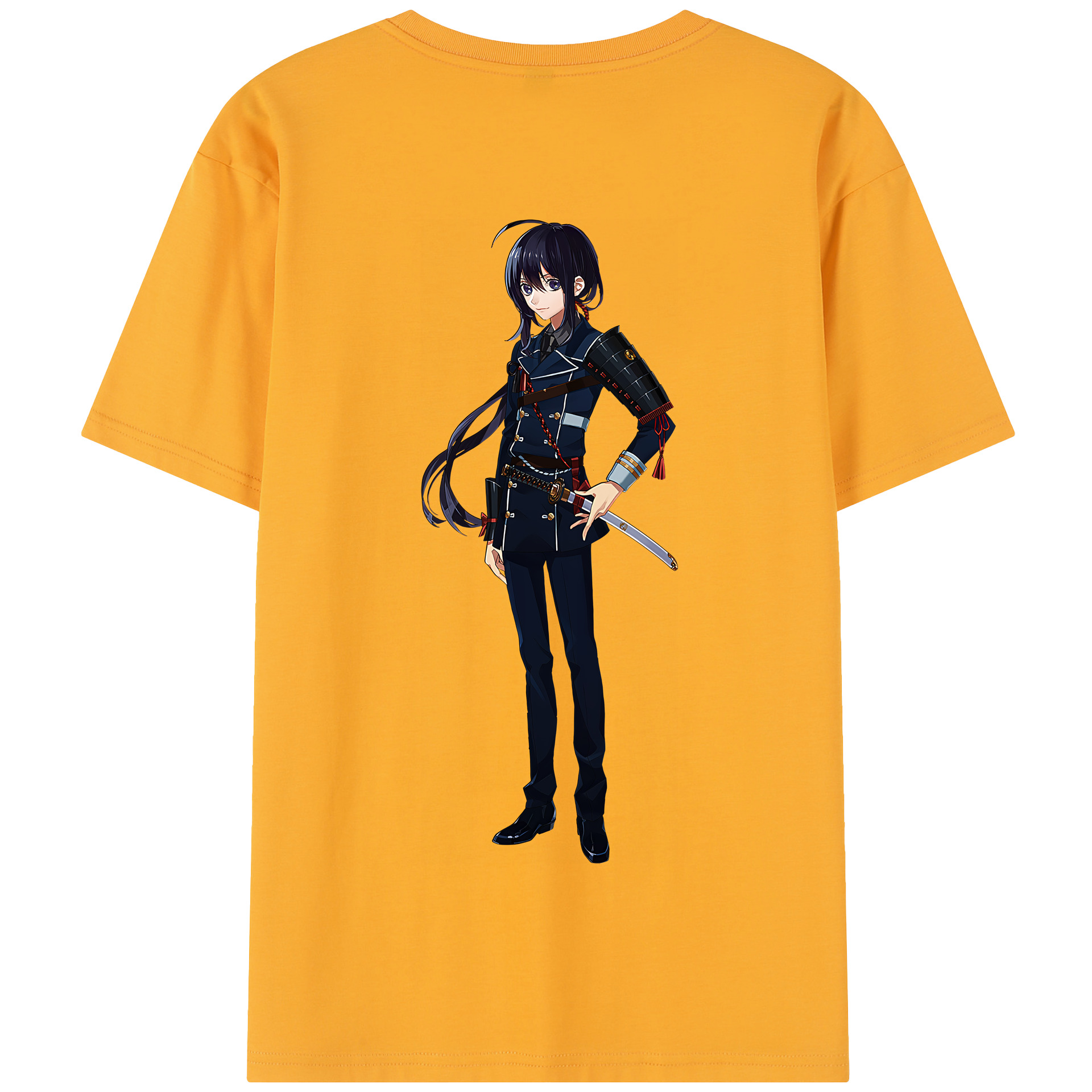 （画像用） 刀剣乱舞 Touken Ranbu 綿100％半袖Tシャツ（背面プリント）