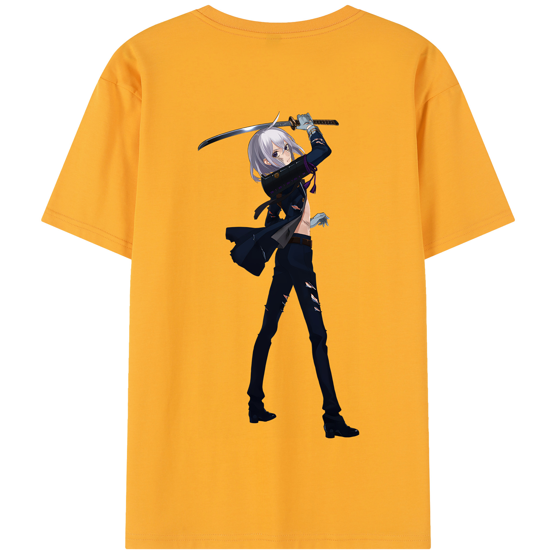 （画像用） 刀剣乱舞 Touken Ranbu 綿100％半袖Tシャツ（背面プリント）