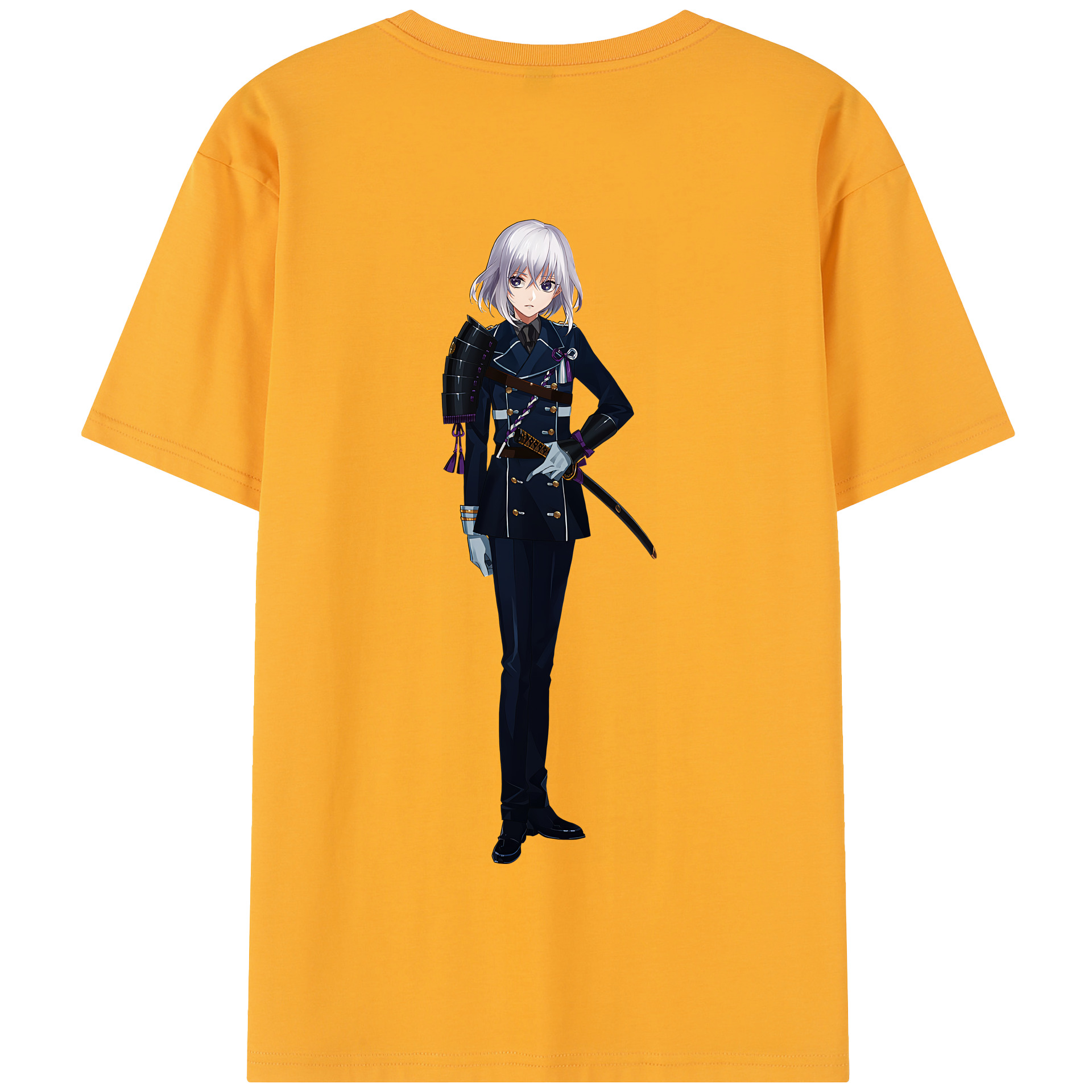 （画像用） 刀剣乱舞 Touken Ranbu 綿100％半袖Tシャツ（背面プリント）