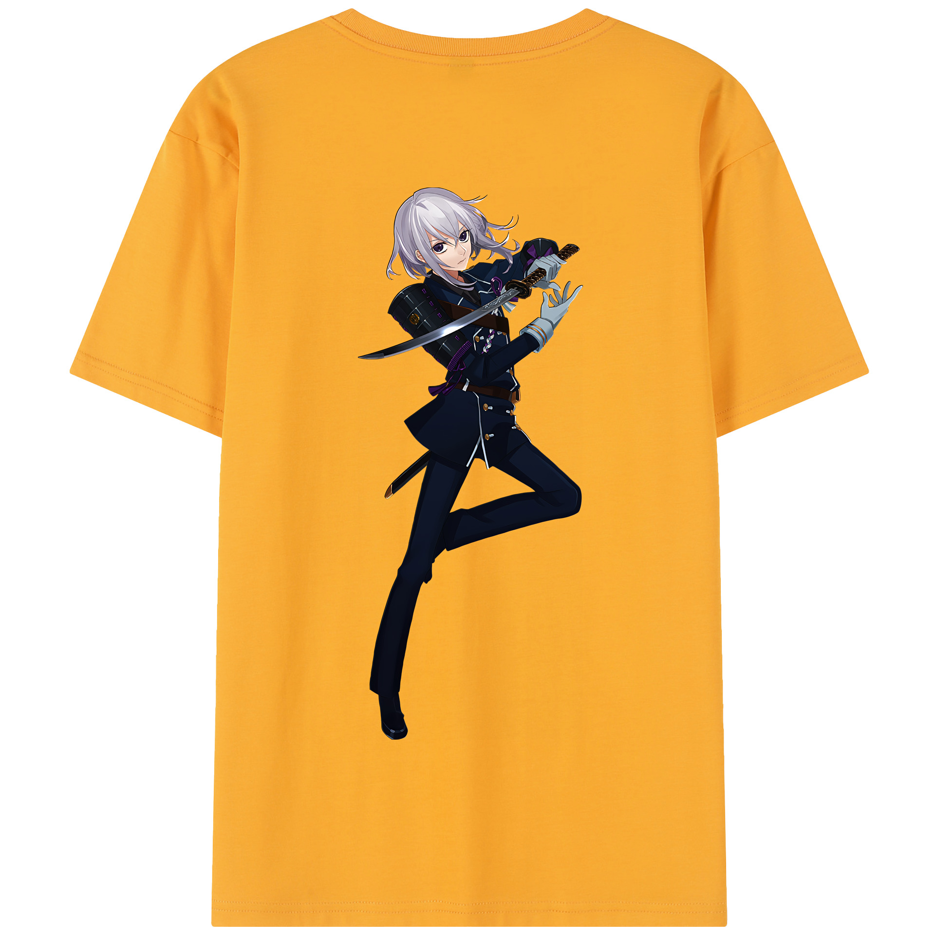 （画像用） 刀剣乱舞 Touken Ranbu 綿100％半袖Tシャツ（背面プリント）