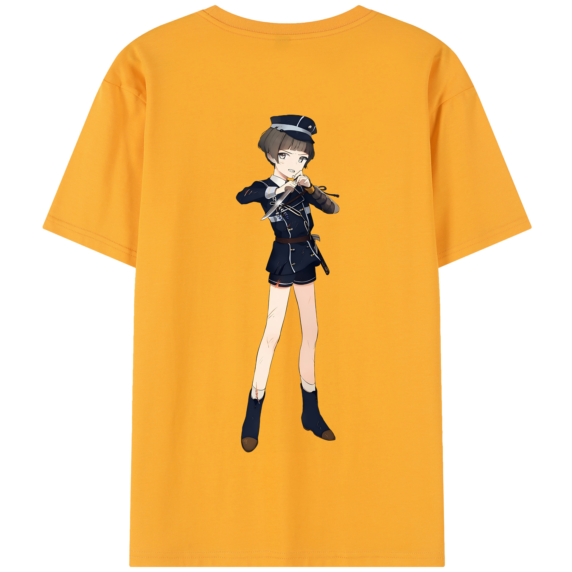 （画像用） 刀剣乱舞 Touken Ranbu 綿100％半袖Tシャツ（背面プリント）