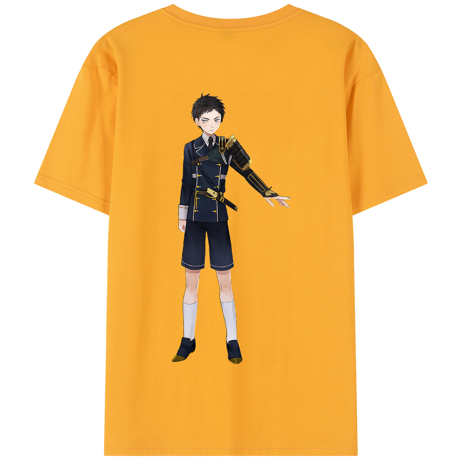 （画像用） 刀剣乱舞 Touken Ranbu 綿100％半袖Tシャツ（背面プリント）