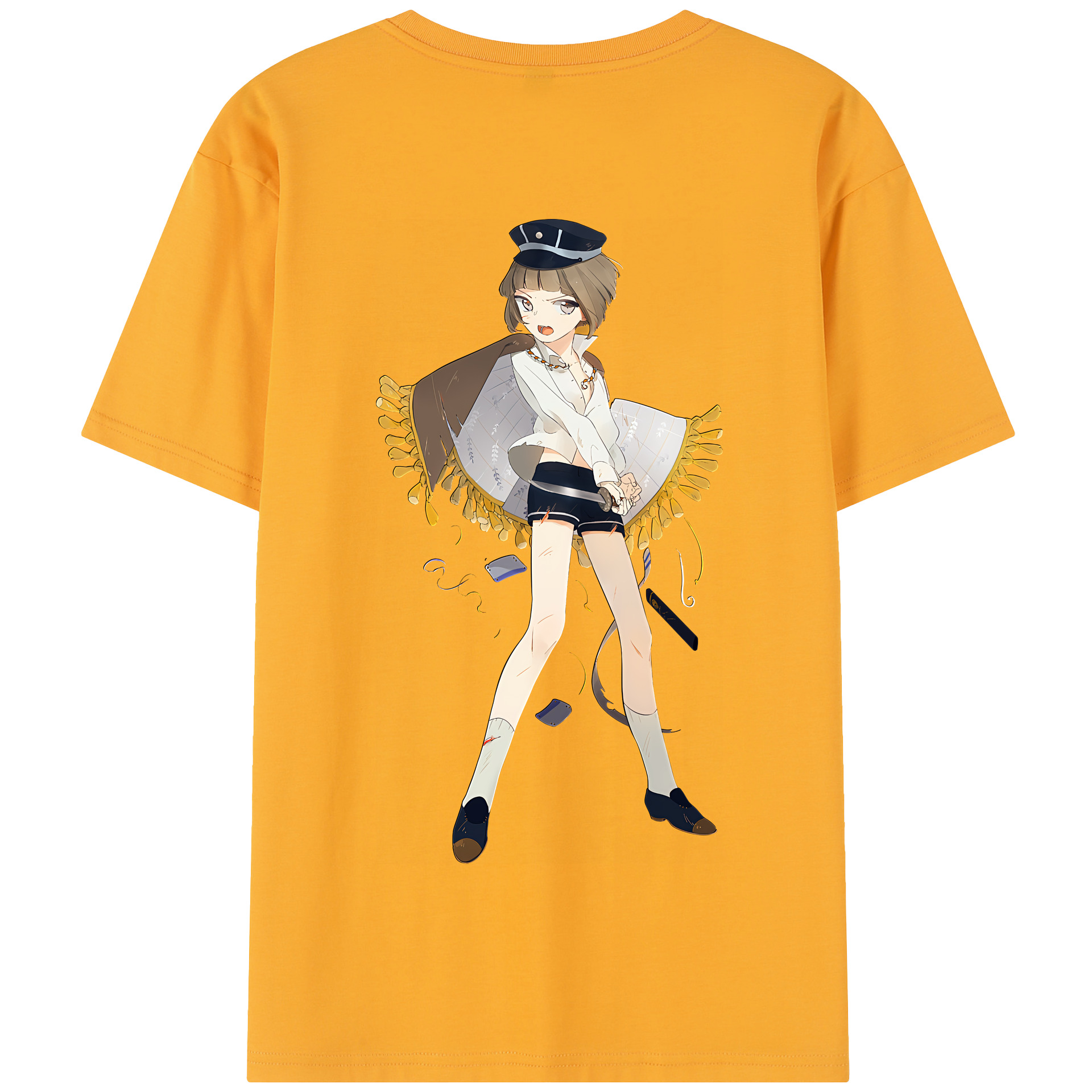 （画像用） 刀剣乱舞 Touken Ranbu 綿100％半袖Tシャツ（背面プリント）