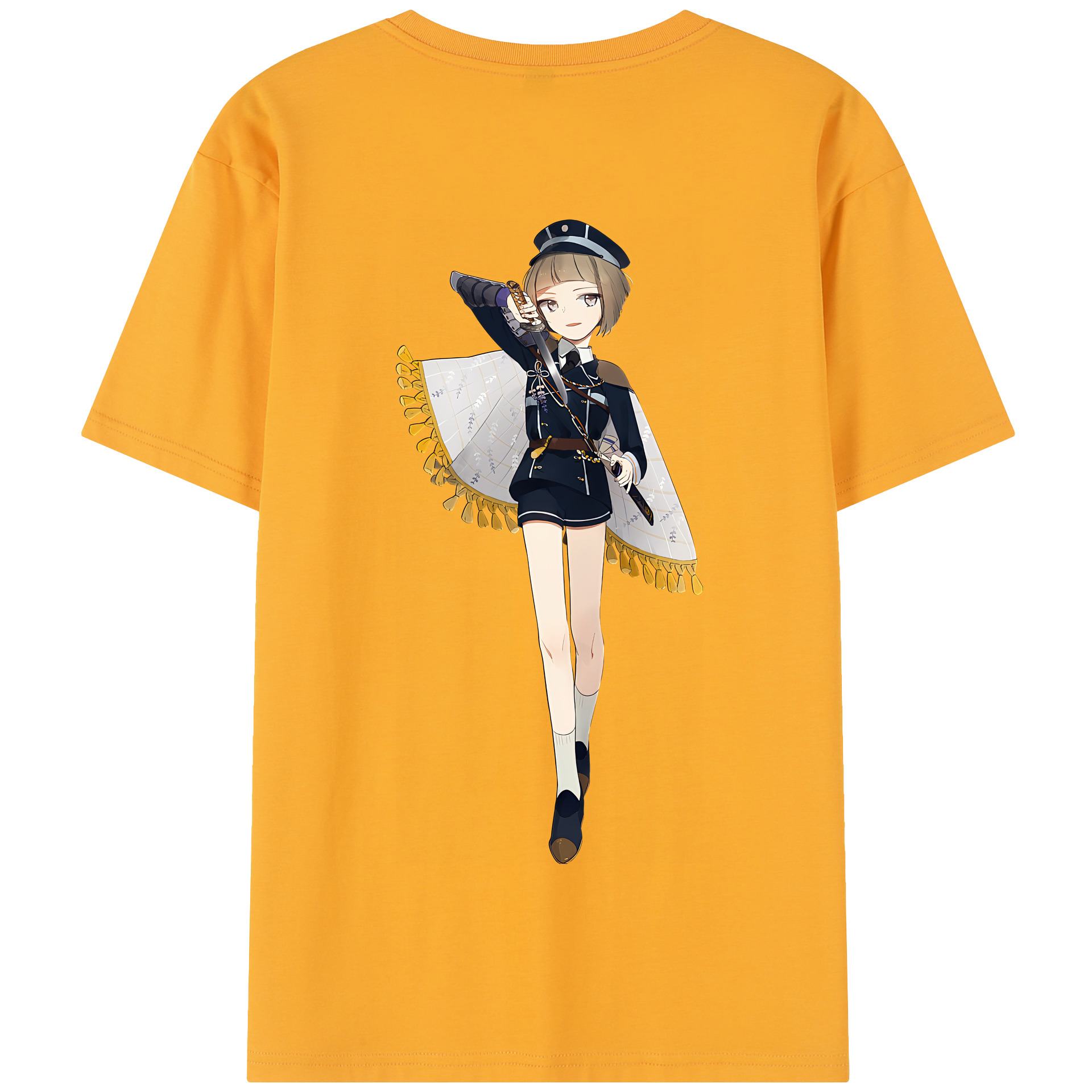 （画像用） 刀剣乱舞 Touken Ranbu 綿100％半袖Tシャツ（背面プリント）