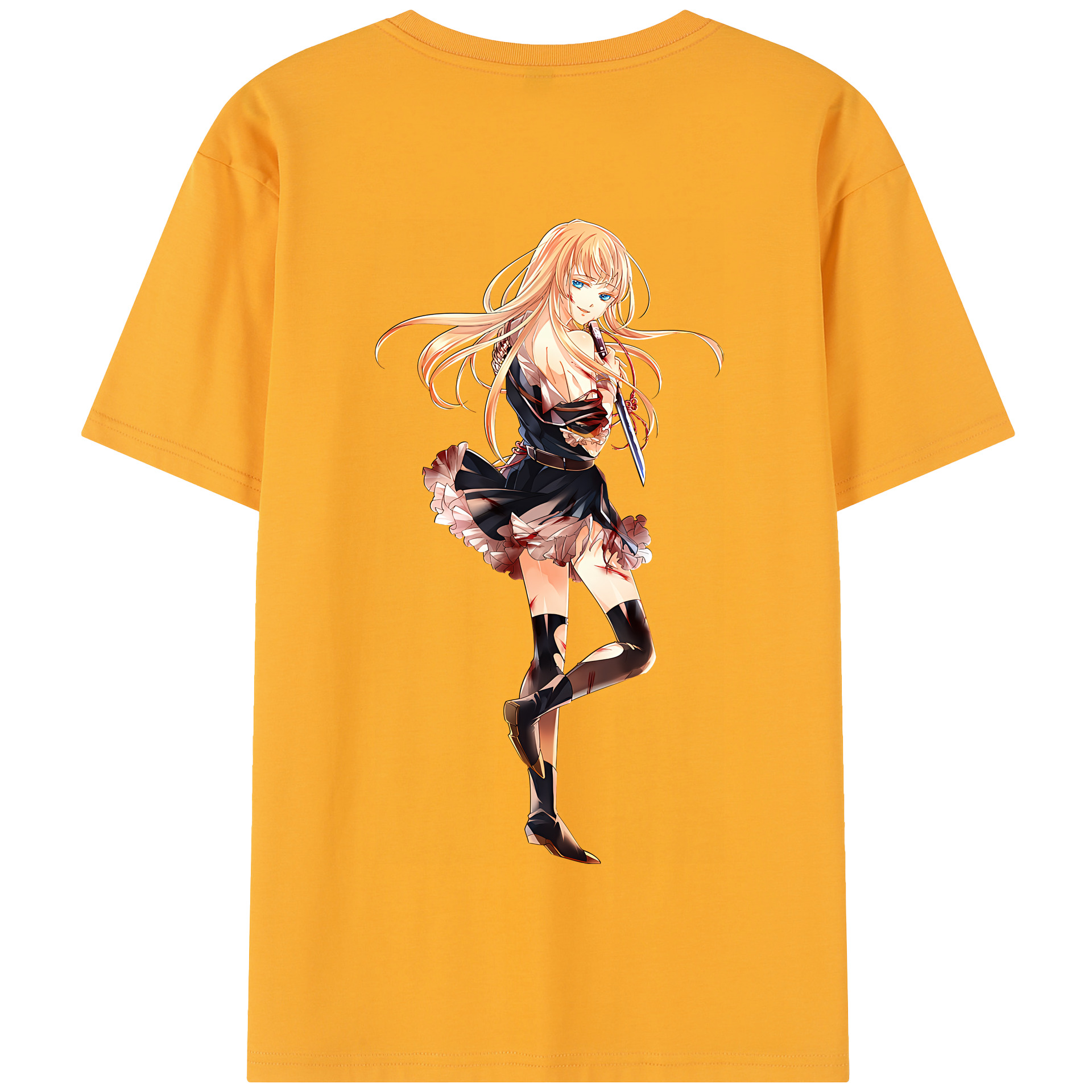（画像用） 刀剣乱舞 Touken Ranbu 綿100％半袖Tシャツ（背面プリント）