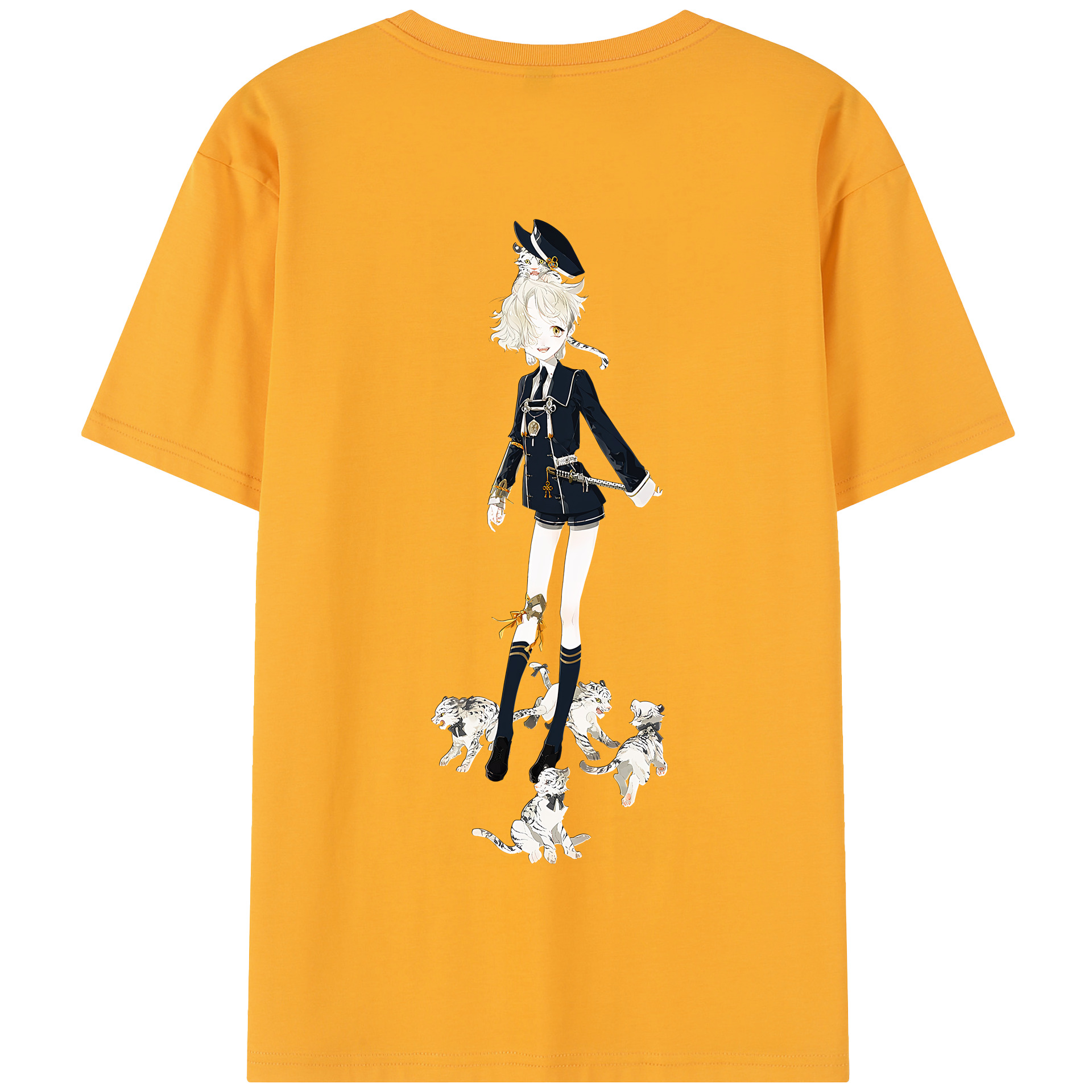 （画像用） 刀剣乱舞 Touken Ranbu 綿100％半袖Tシャツ（背面プリント）