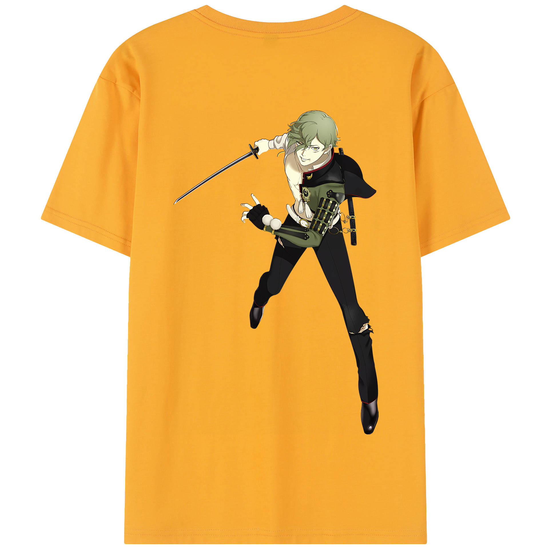 （画像用） 刀剣乱舞 Touken Ranbu 綿100％半袖Tシャツ（背面プリント）