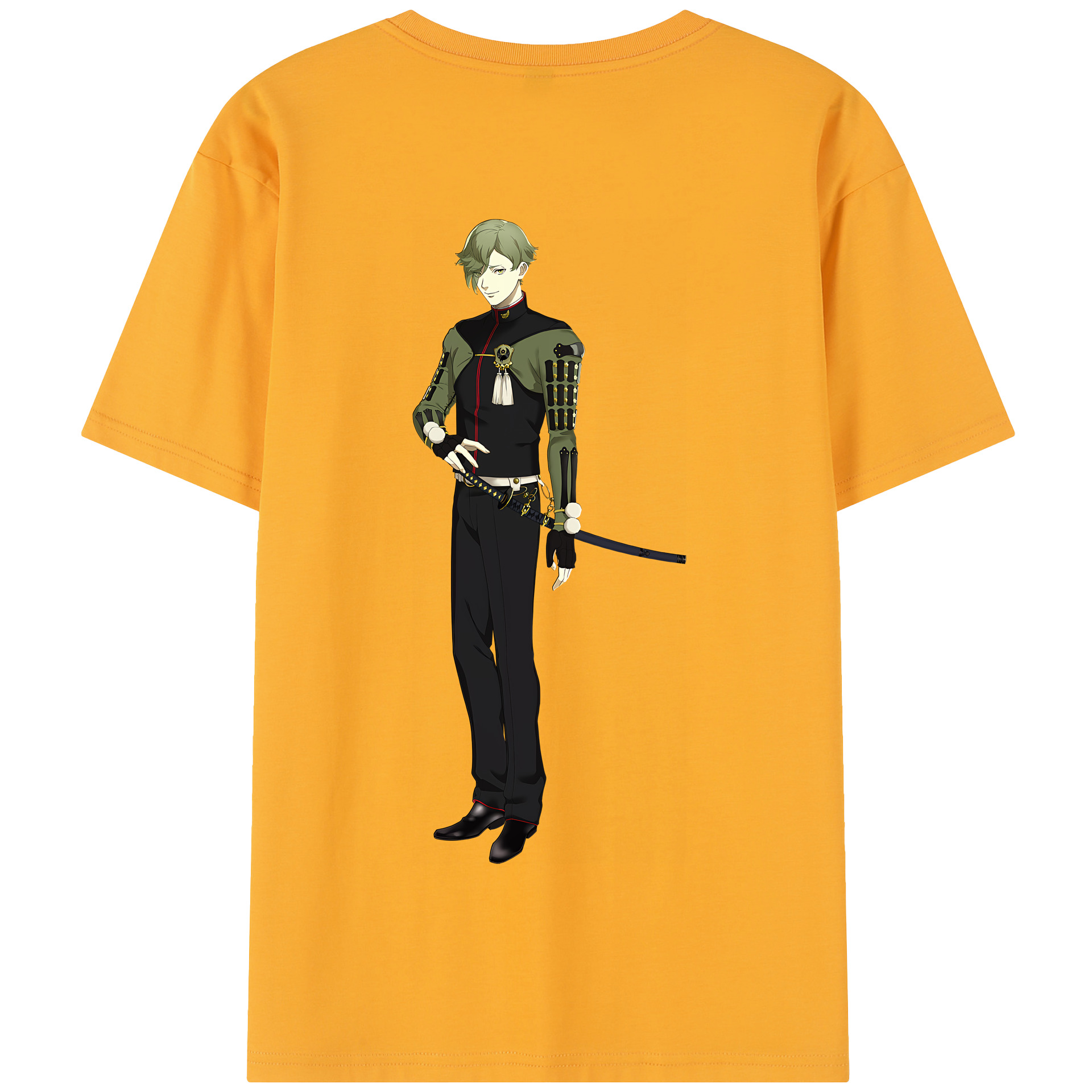 （画像用） 刀剣乱舞 Touken Ranbu 綿100％半袖Tシャツ（背面プリント）