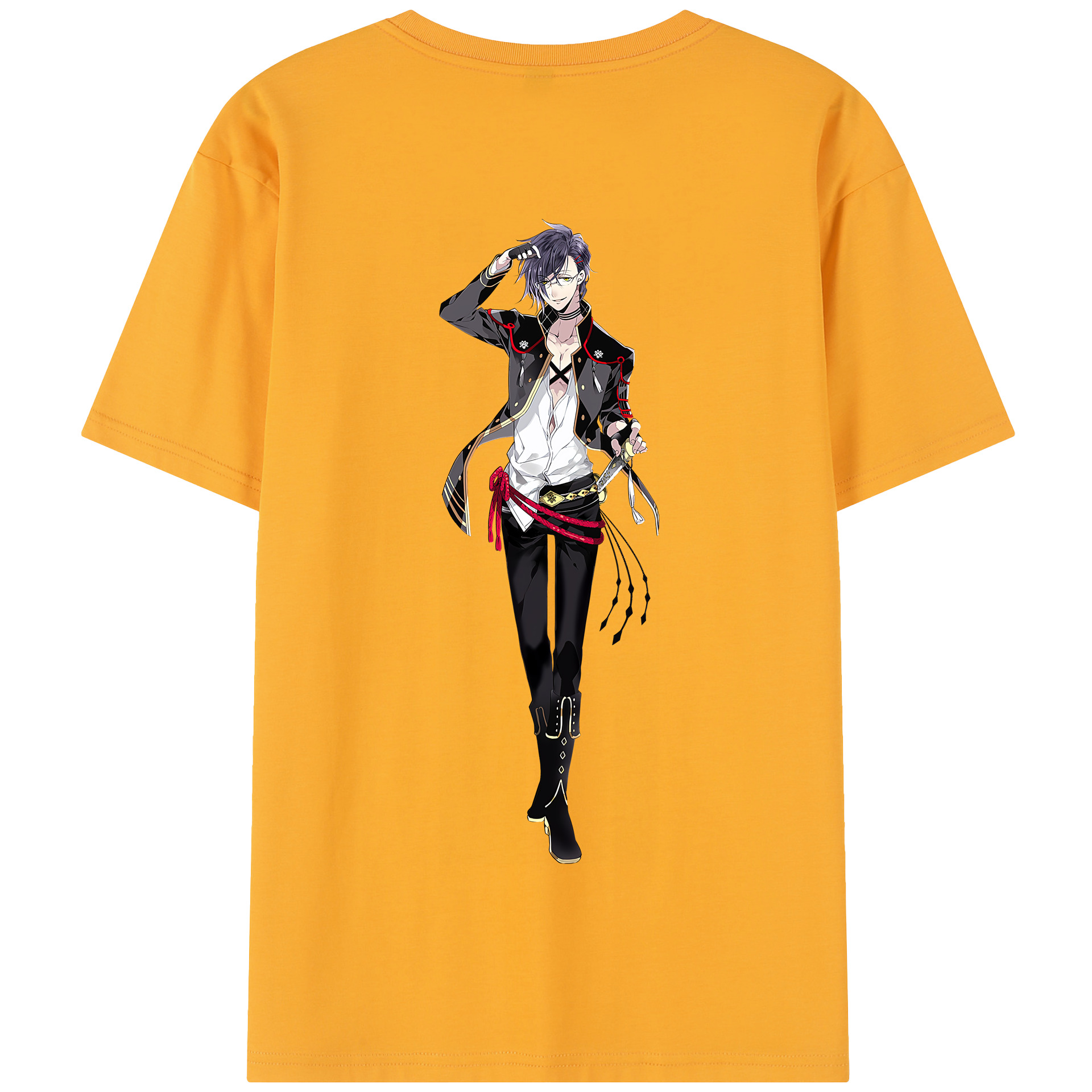 （画像用） 刀剣乱舞 Touken Ranbu 綿100％半袖Tシャツ（背面プリント）